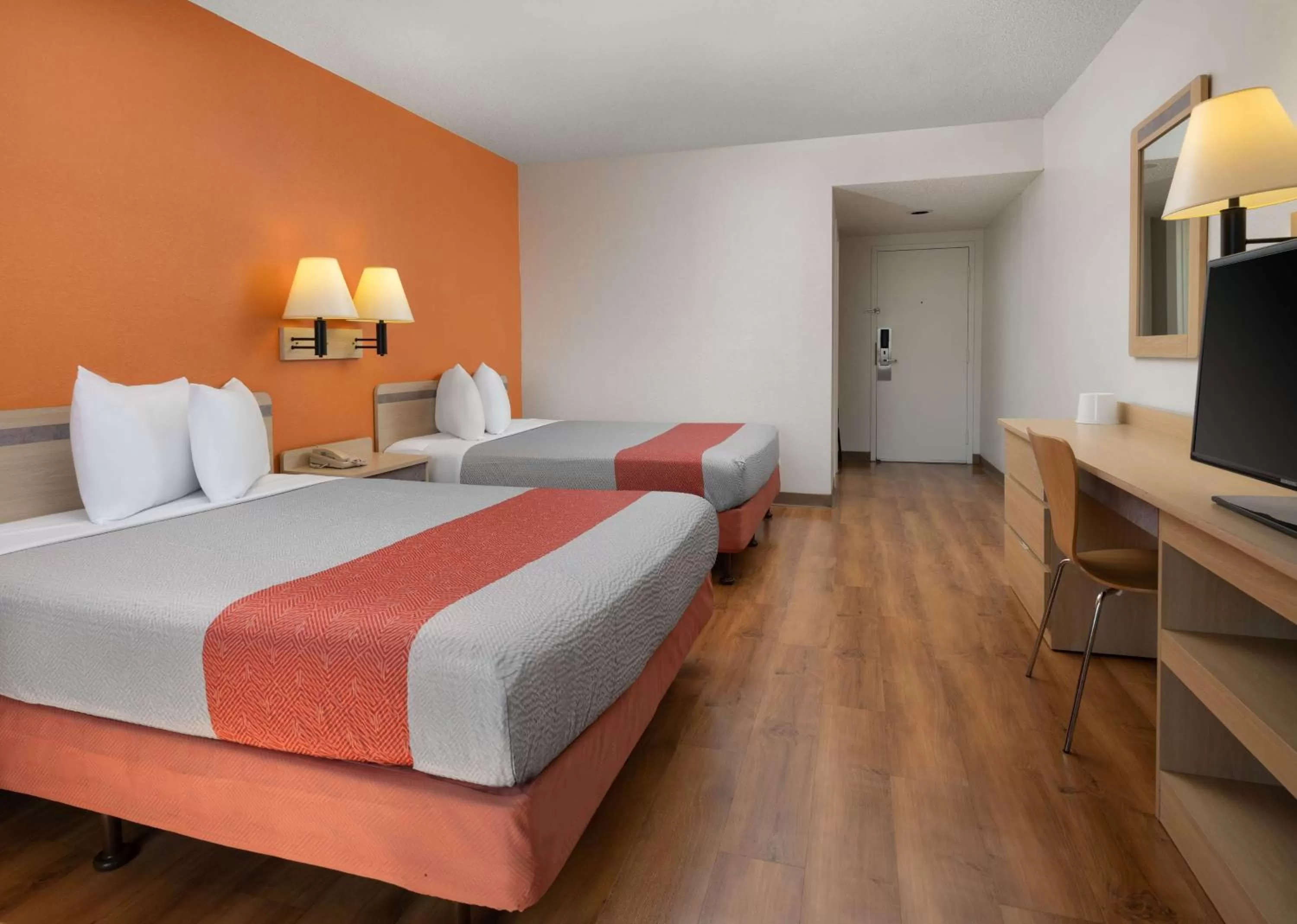 Bedroom in Motel 6 San Simeon, CA - Hearst Castle Area