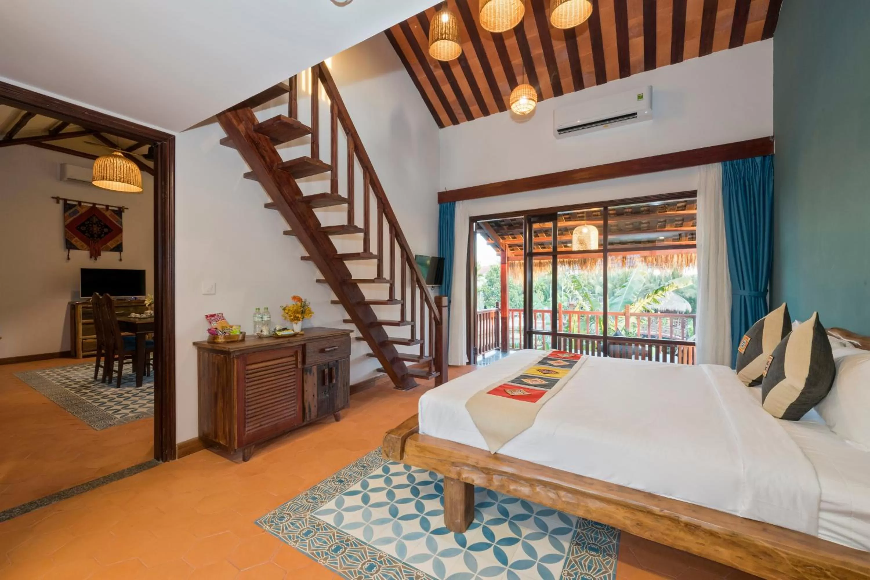 Bed in Zest Resort & Spa Hoi An