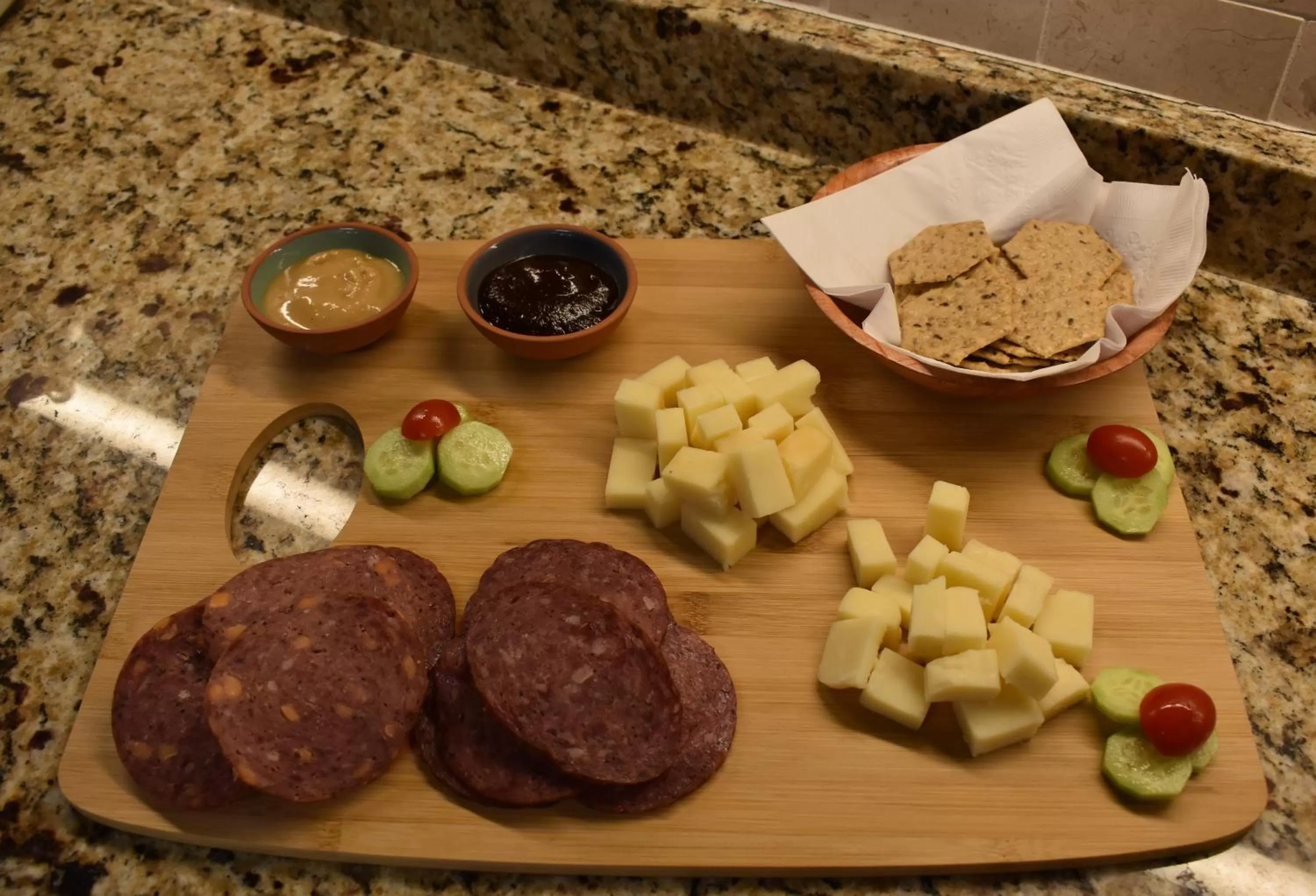 Food in Apple Bin Inn