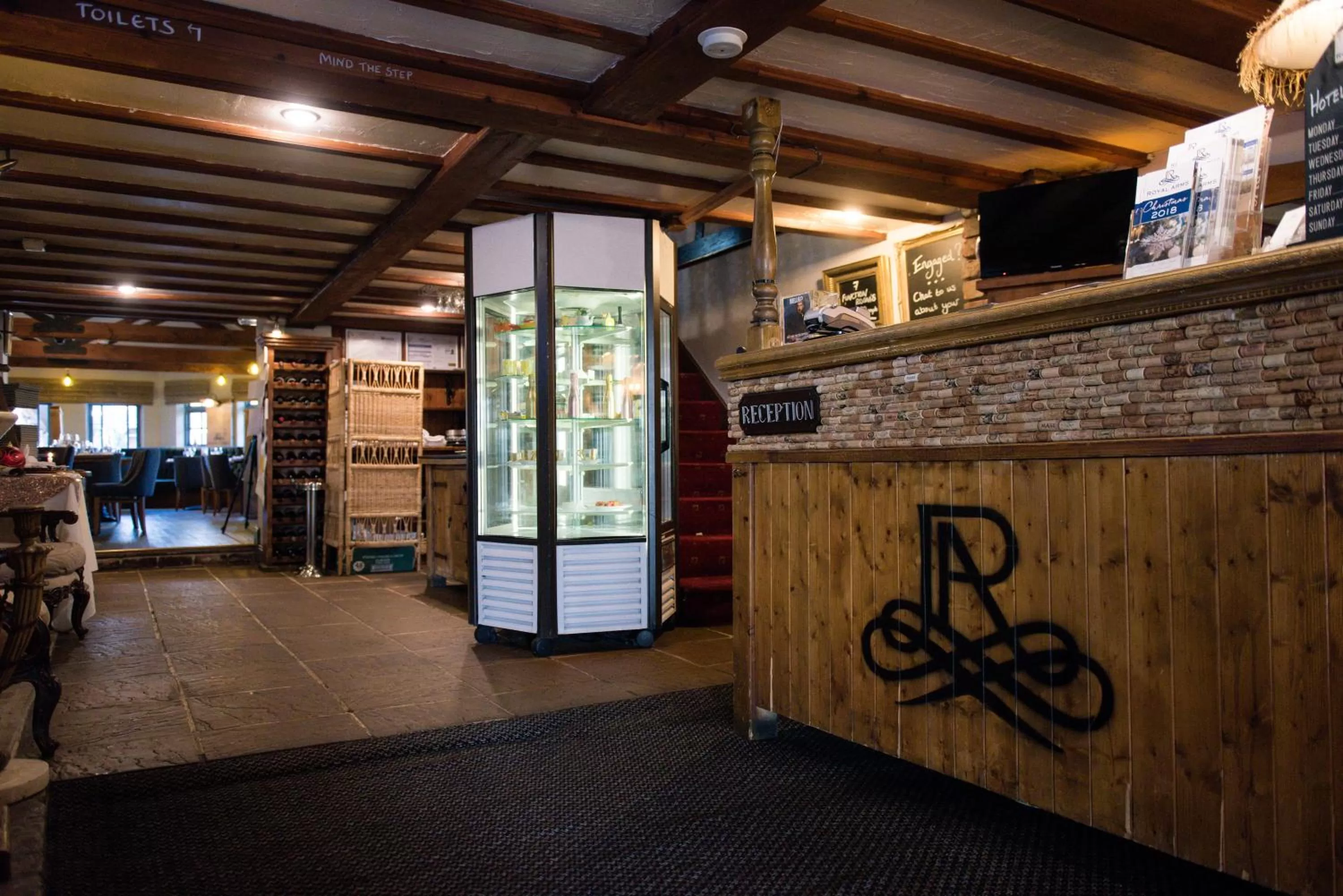 Lobby or reception in The Royal Arms Hotel Room Only