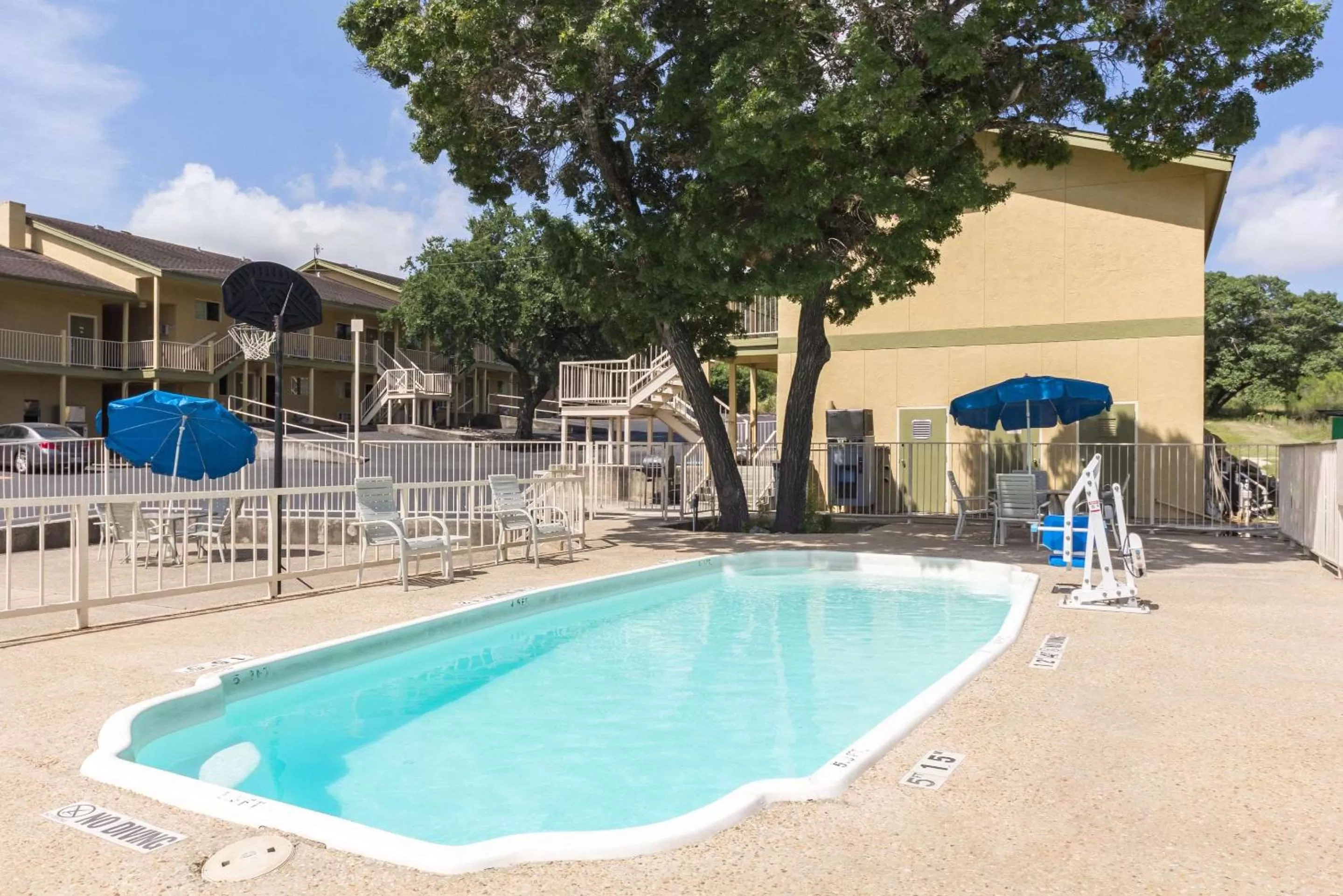 On site in HillView Inn at Six Flags Fiesta