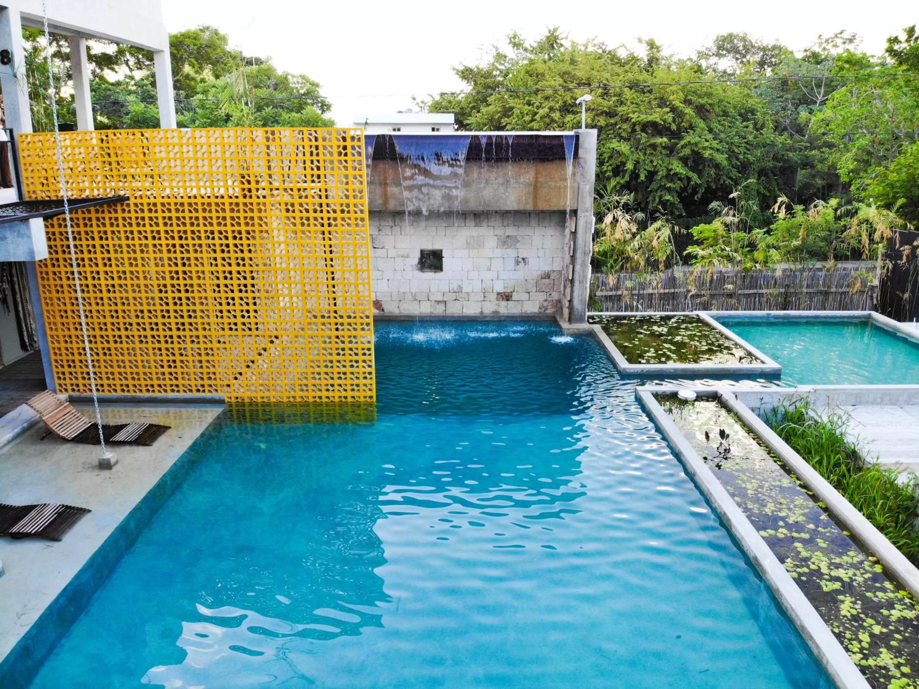 Pool view in Hotel Makaabá Eco-Boutique