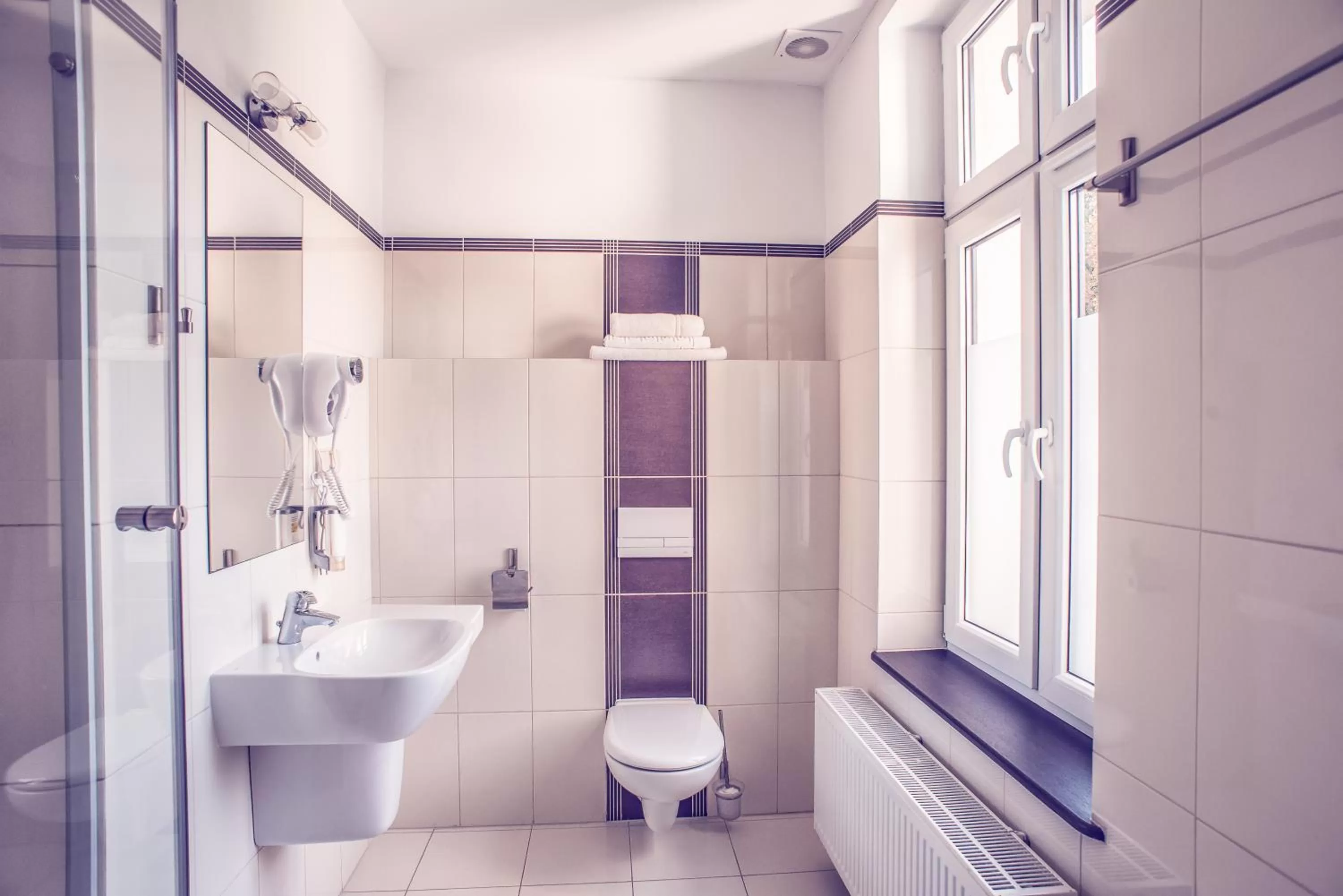 Shower in Hotel Niemcza Wino & Spa