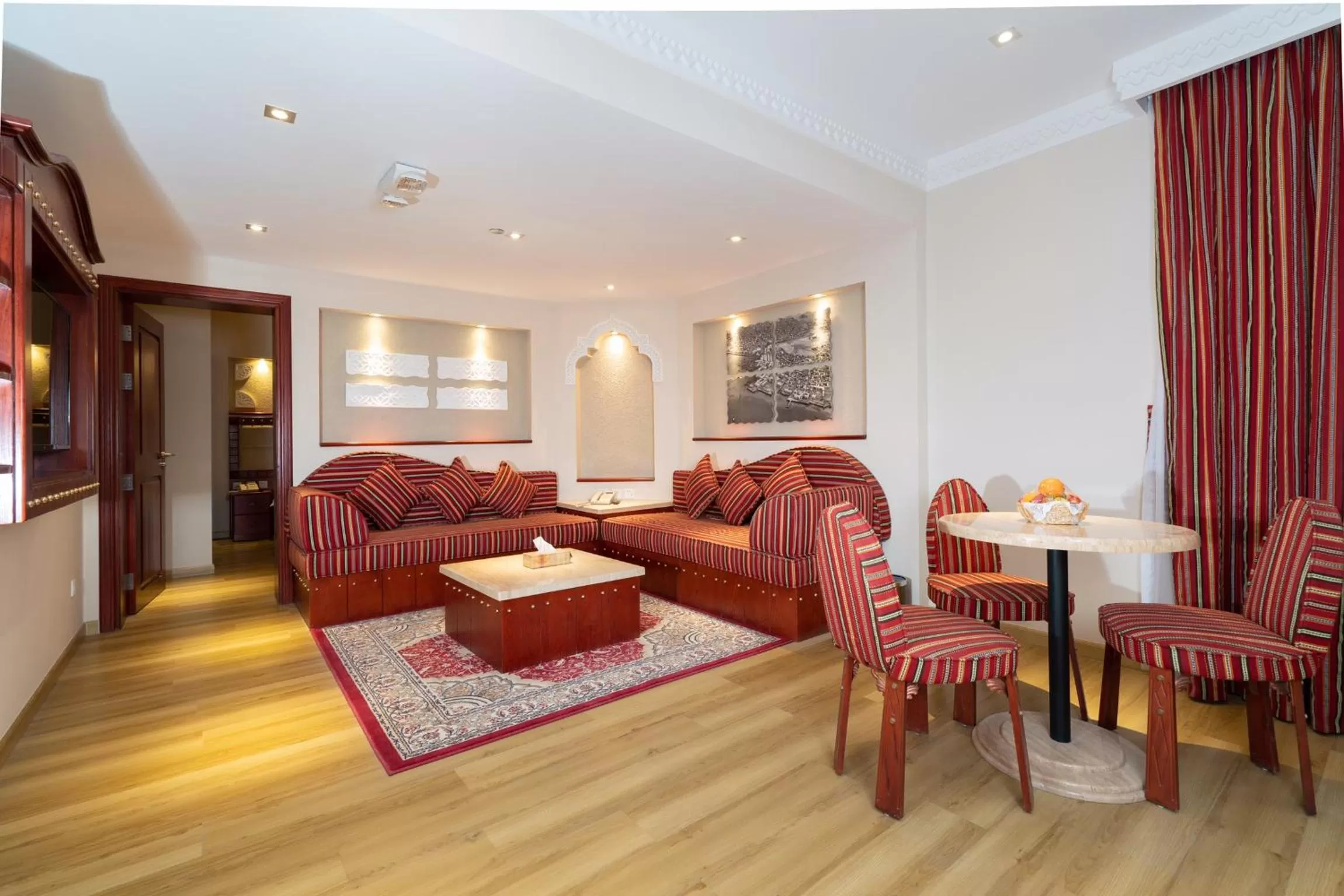 Living room in Al Liwan Suites Rawdat Al Khail