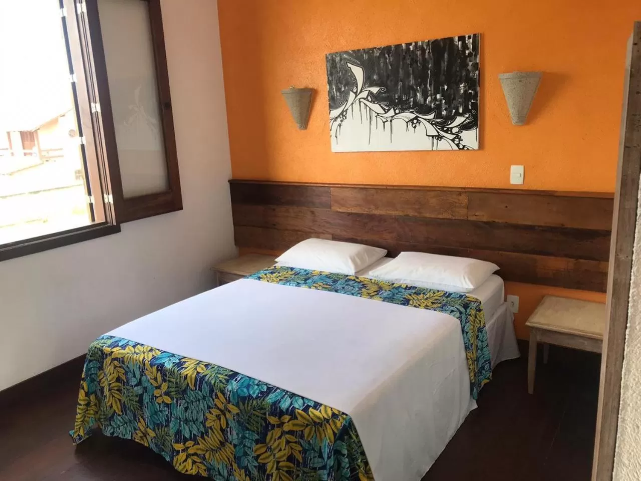 Bed in Pousada Jataí