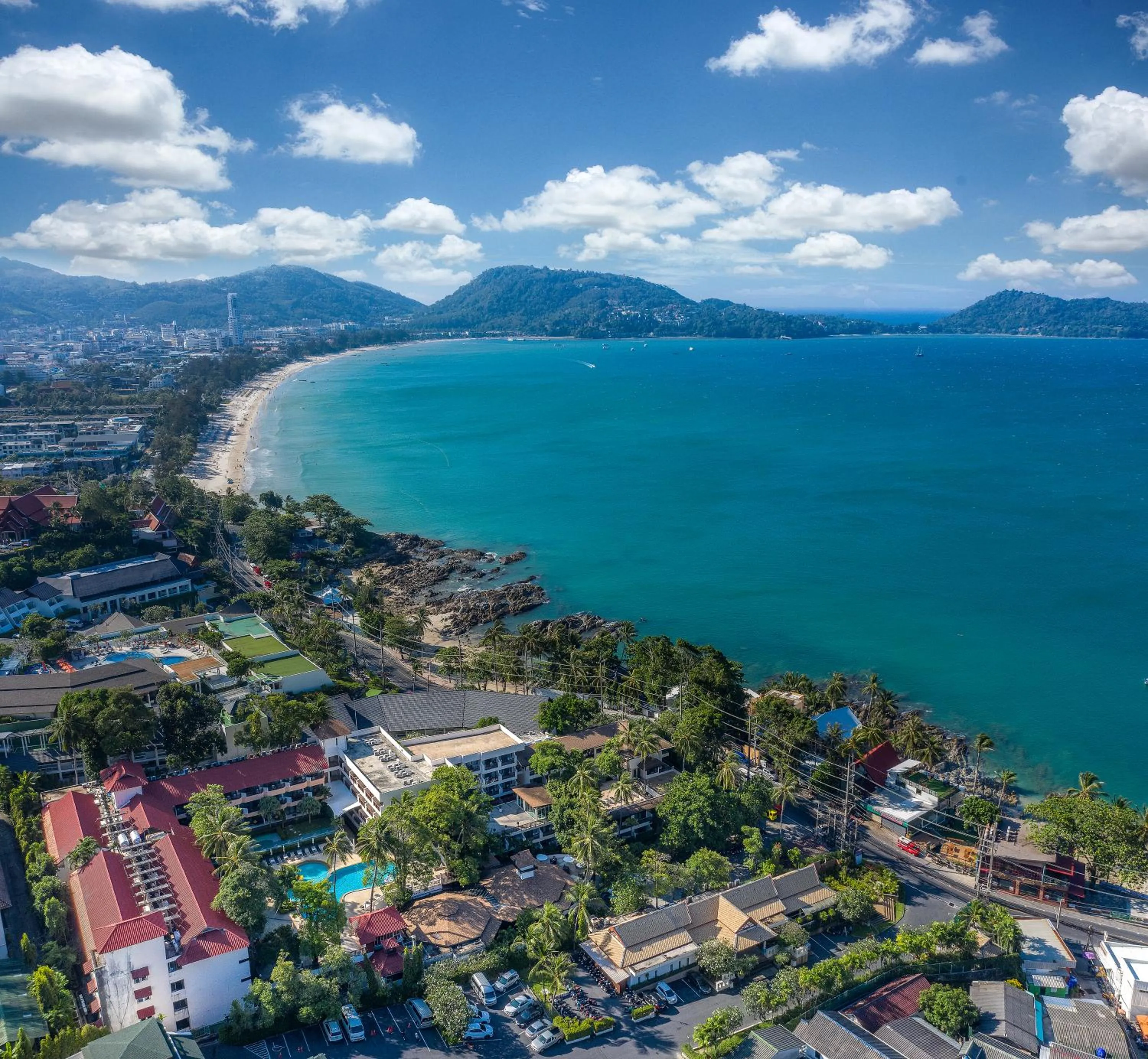 Bird's eye view in Patong Lodge Hotel - Thailand's Green Hotel Plus