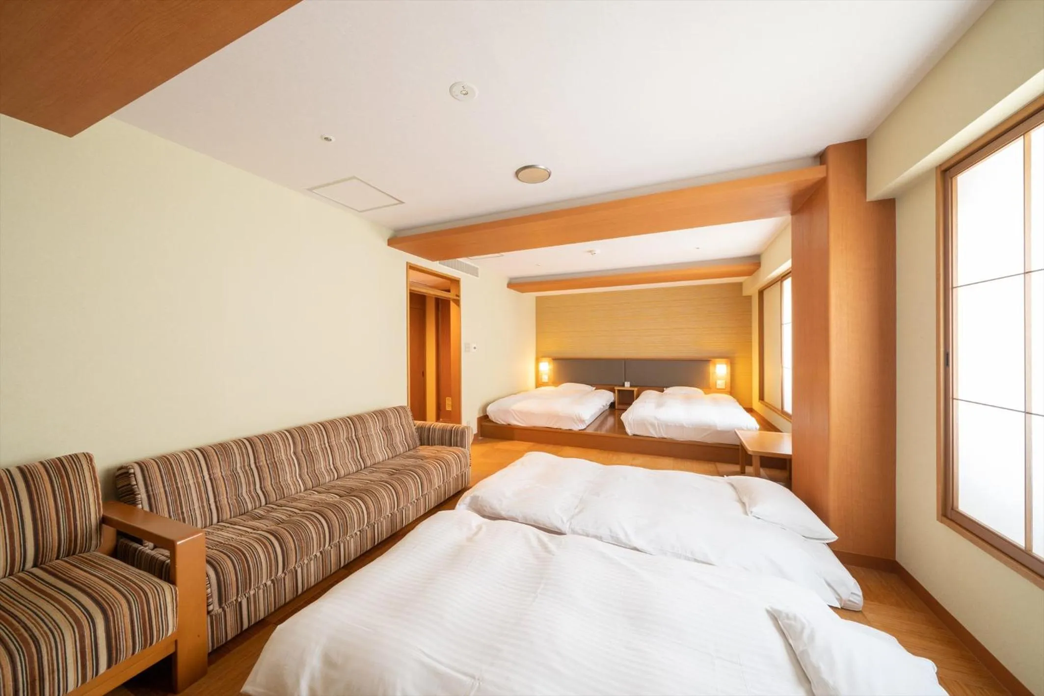 Bed in Pearl Hotel Ryogoku