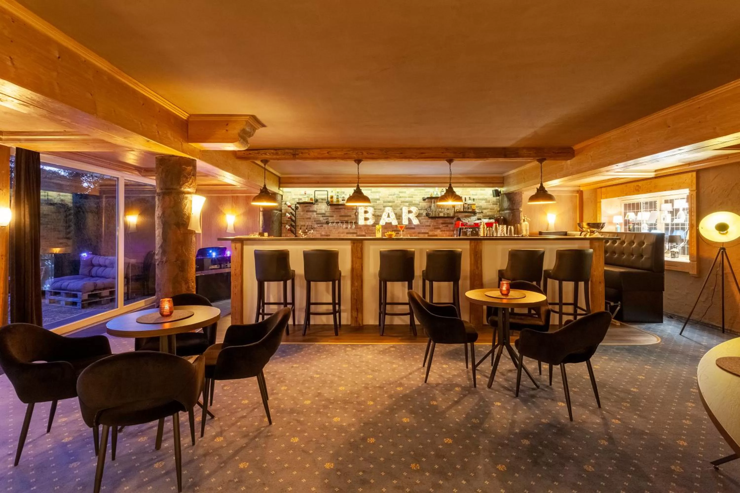 Lounge or bar in Parkhotel Tannenhof