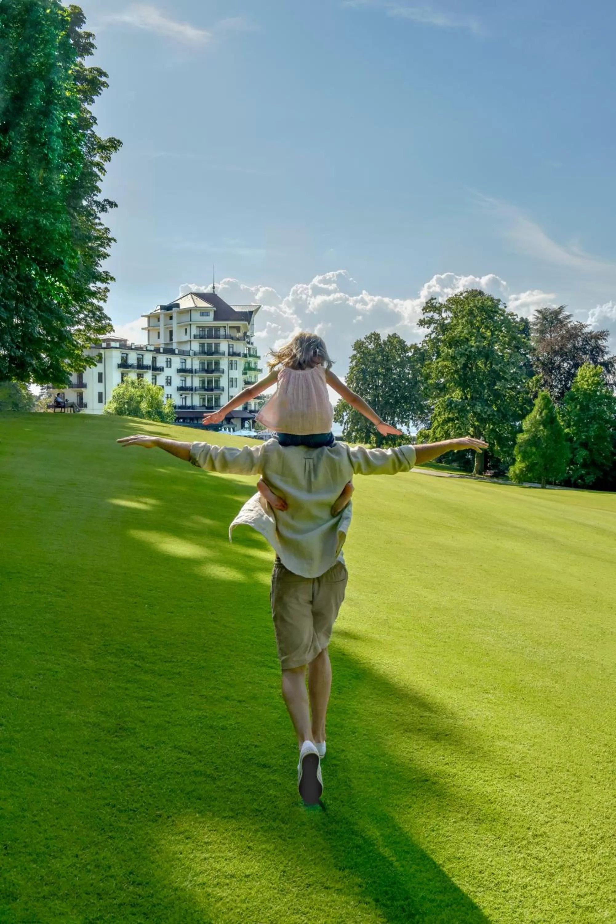 Garden in Hôtel Royal
