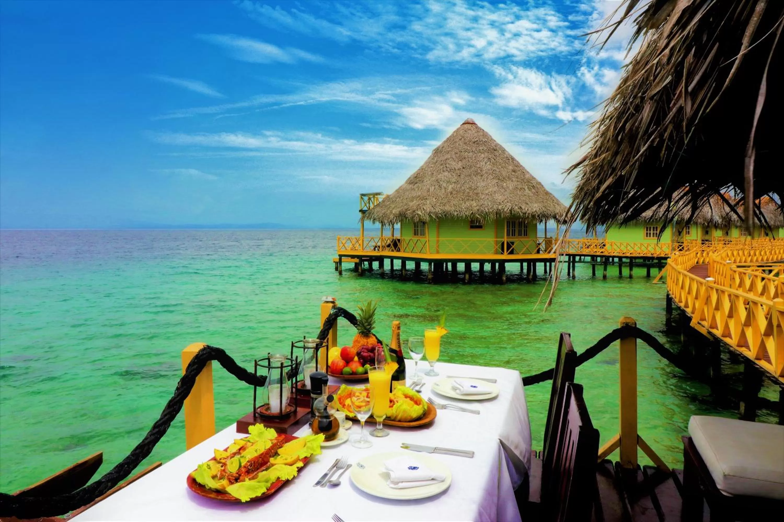 Sea view in Punta Caracol Acqua Lodge