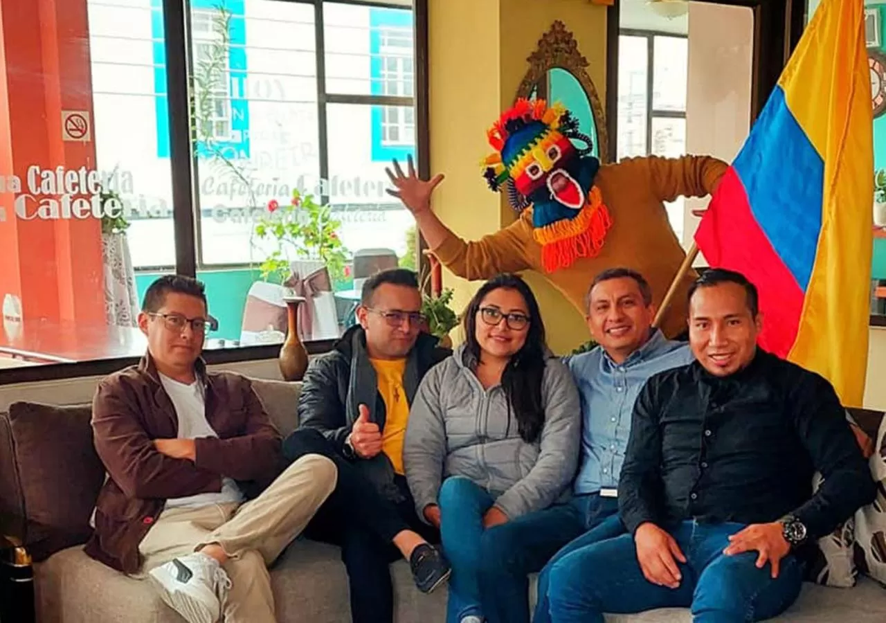 Property building in La Merced Plaza Hostal