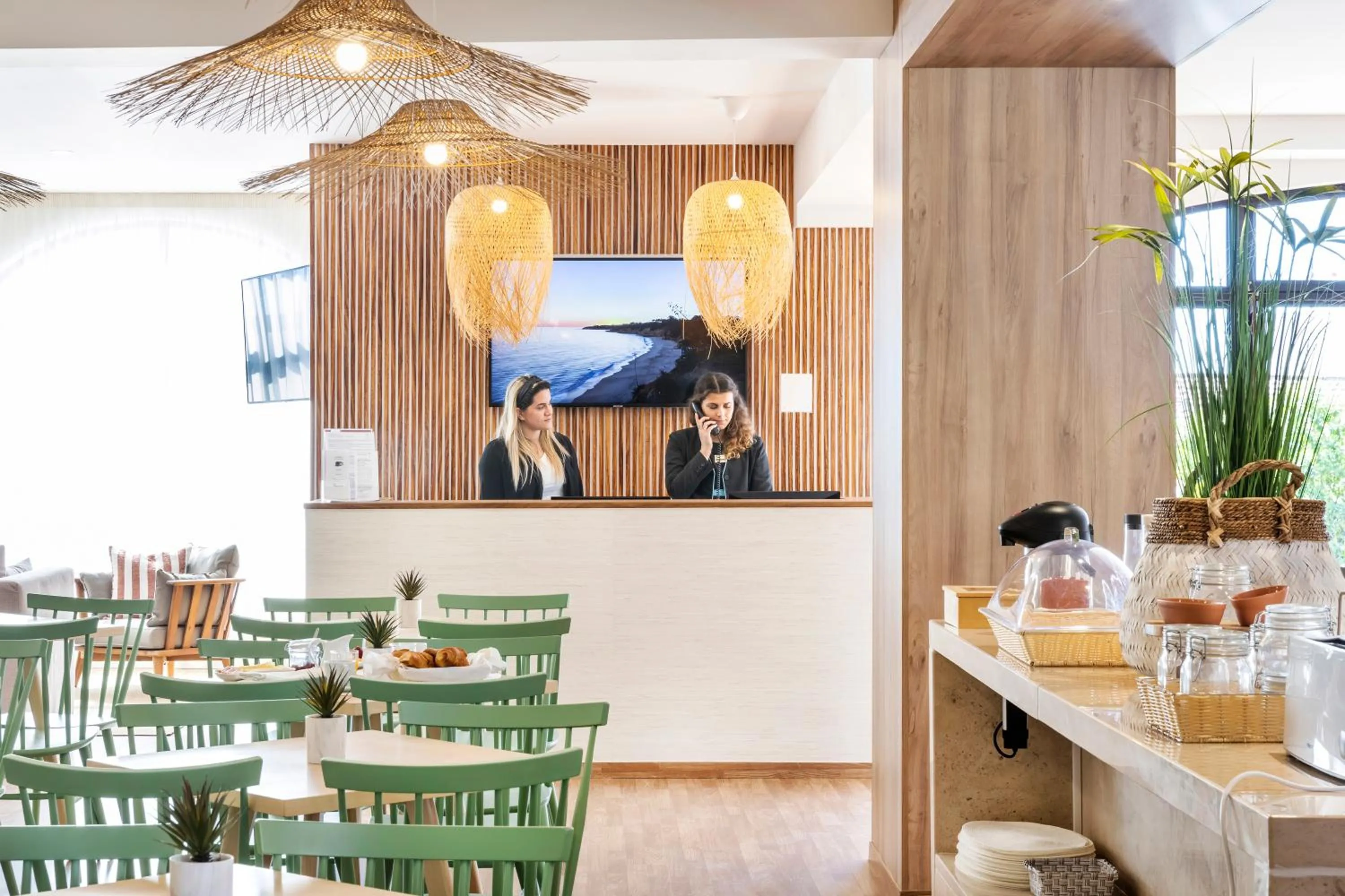 Lobby or reception in Clube Maria Luisa