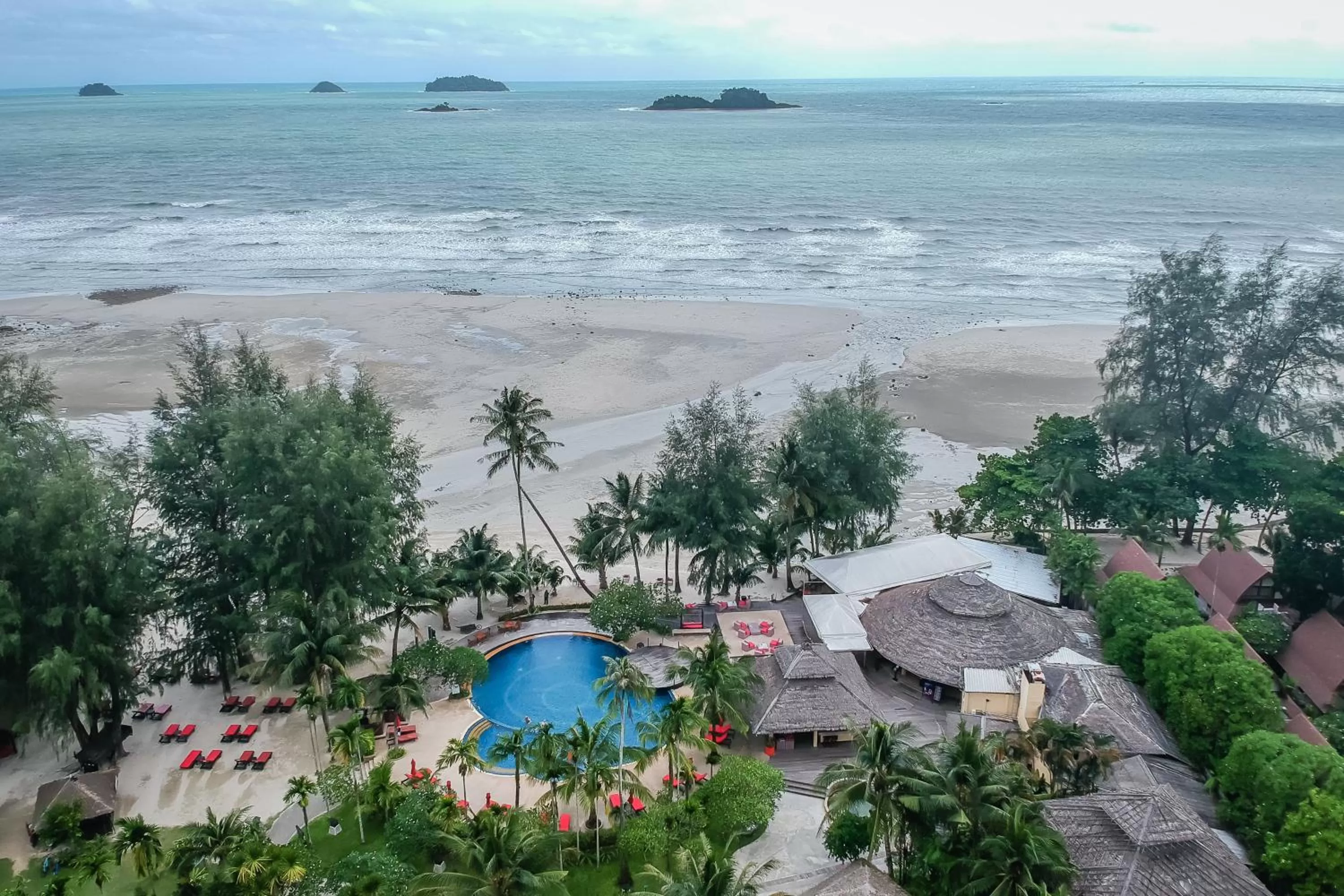 Bird's eye view in Centara Koh Chang Tropicana Resort