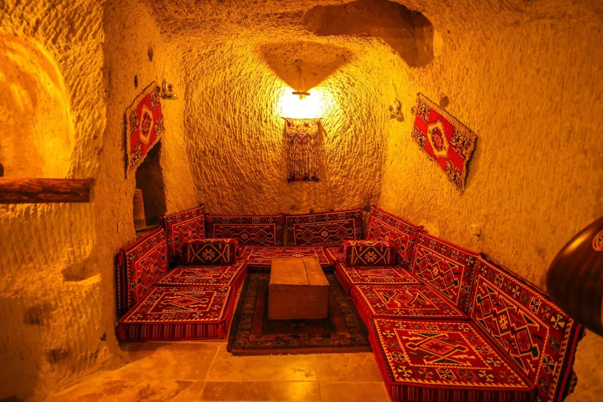 Seating area in Cappadocia Nar Cave House & Swimming Pool