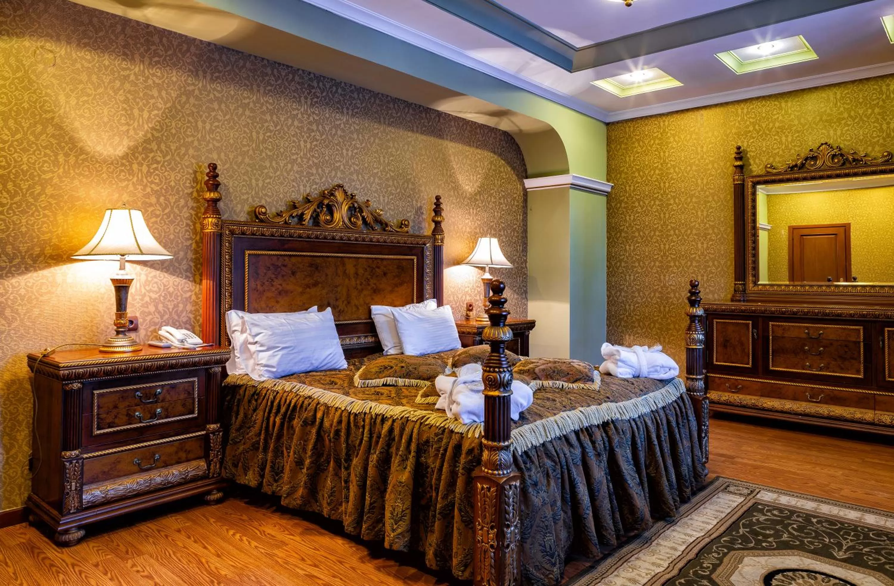 Bedroom, Bed in Park Hotel Kokshetau