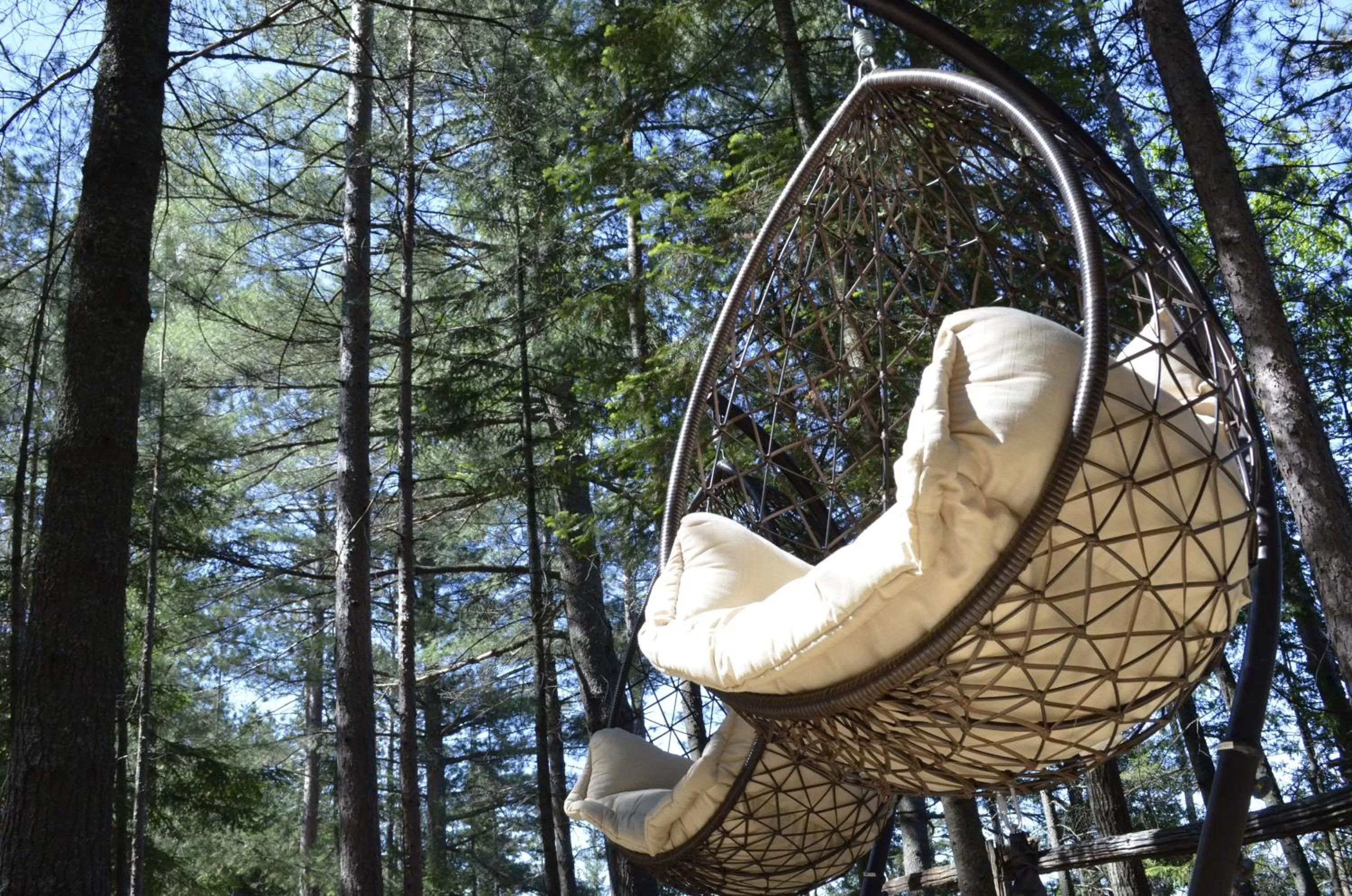 Patio in Auberge le Cosy Tremblant