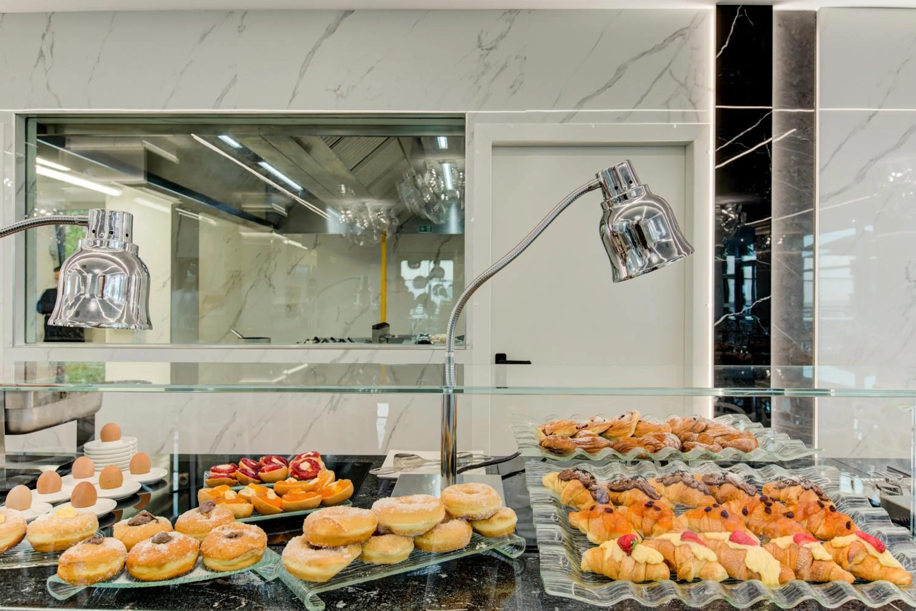 Kitchen or kitchenette in Hotel Due Mari & SPA