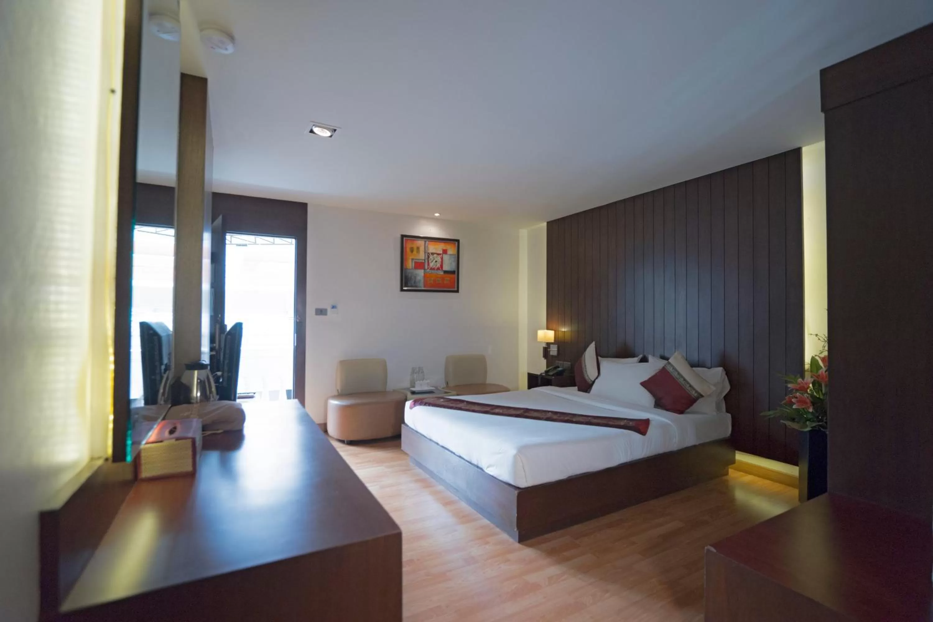 Bed in Kiss Gardenhome Chic Hotel