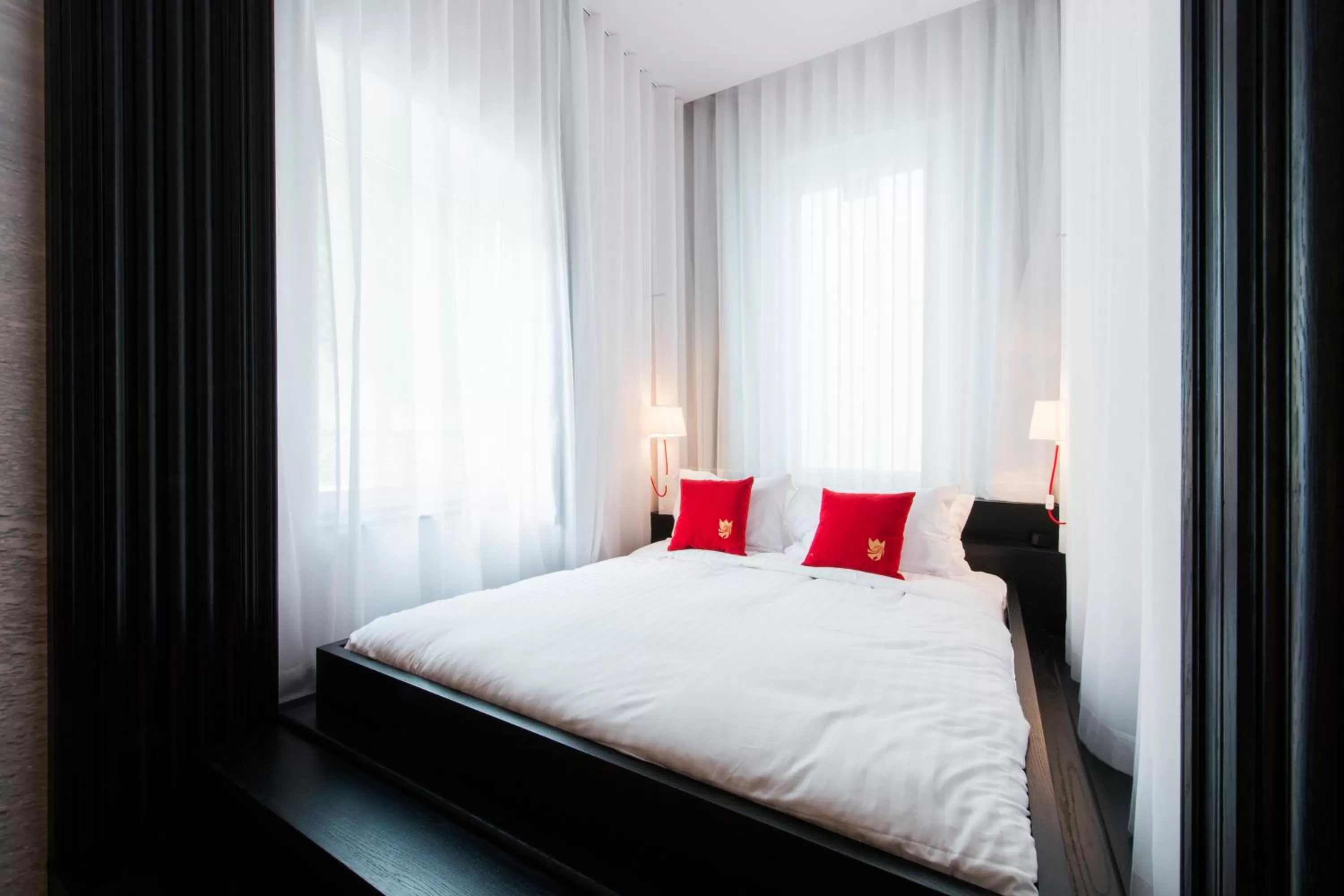 Bed in Hotel The Royal Snail