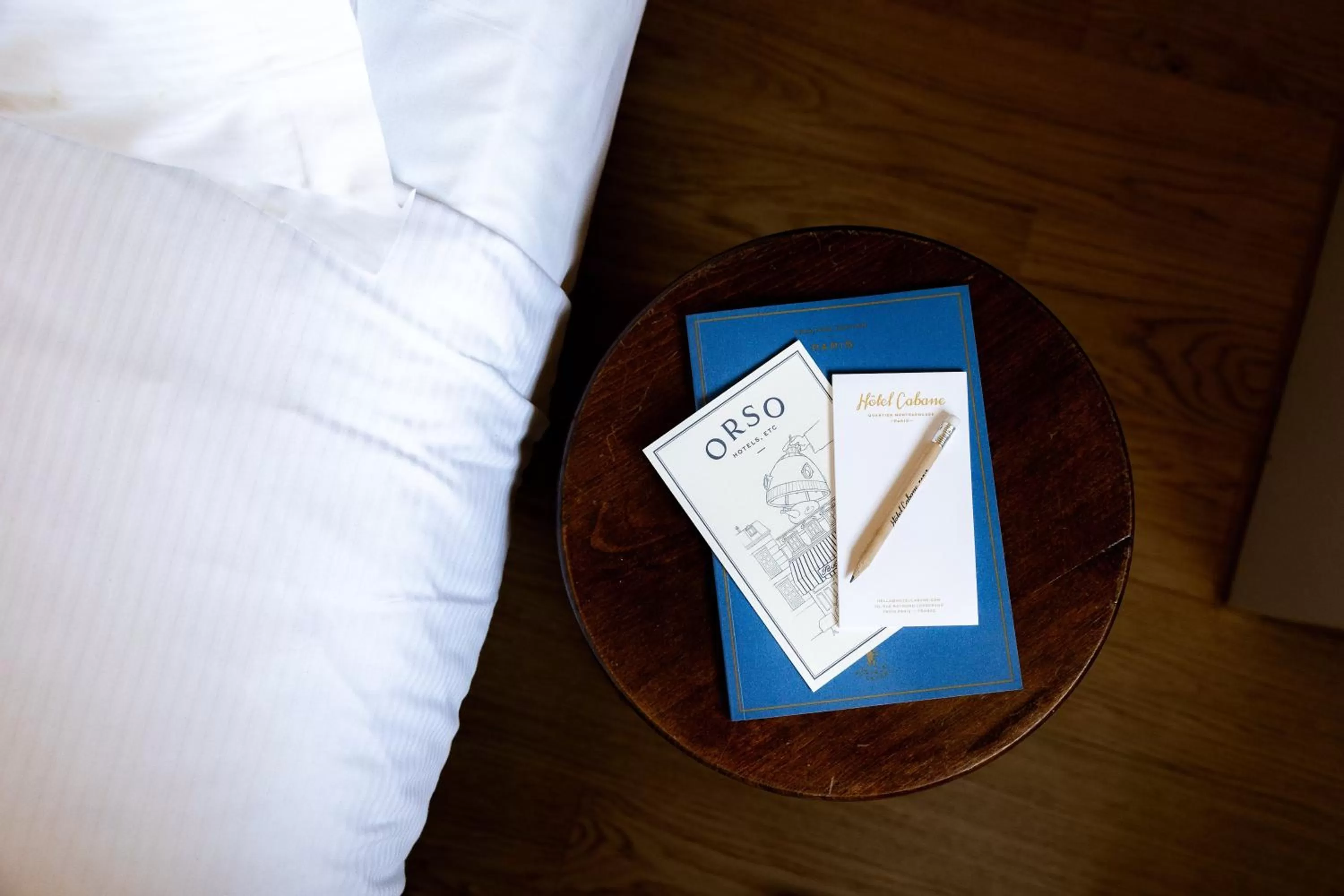 Bed in Hôtel Cabane - Orso Hotels