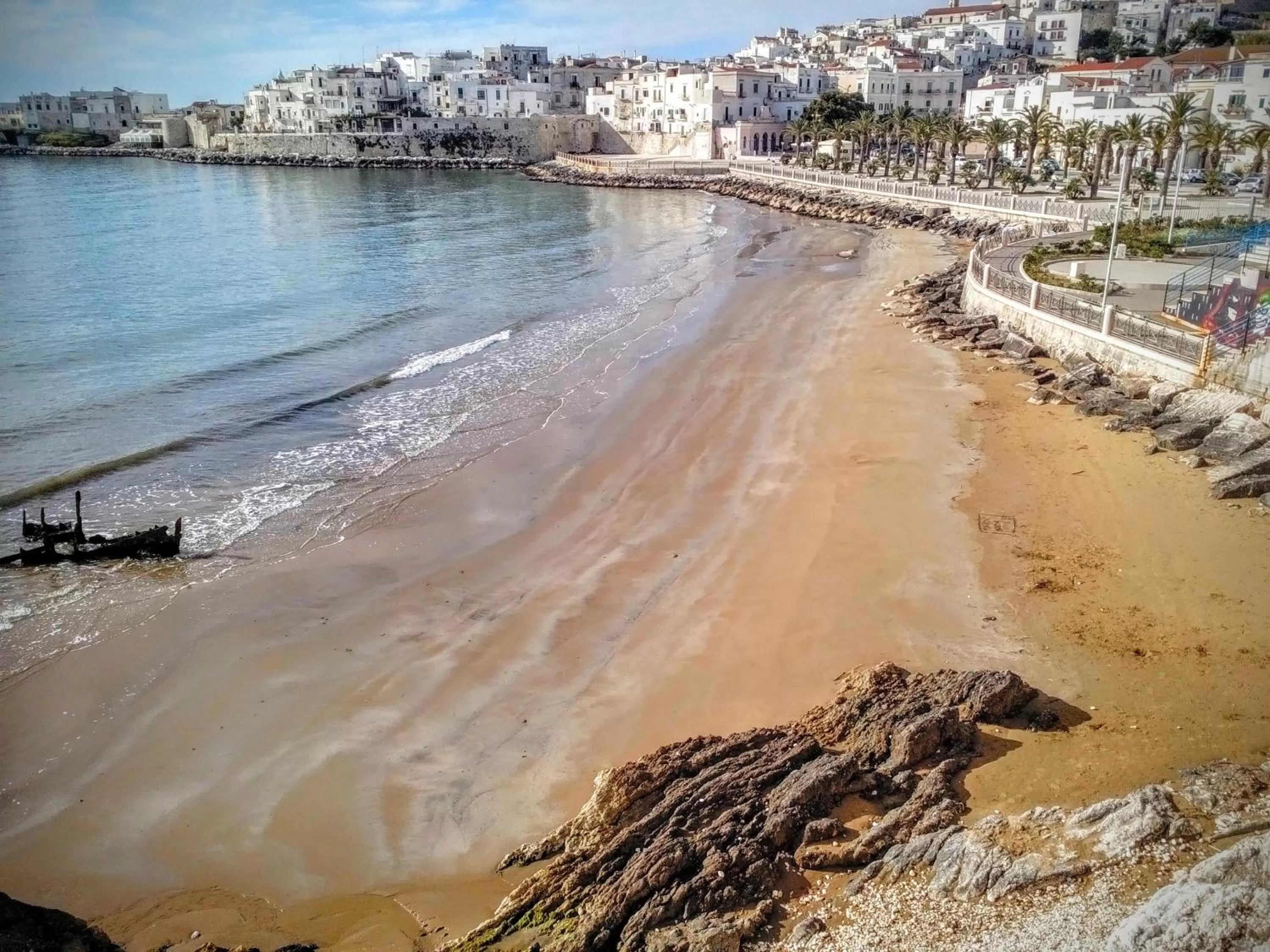 Beach, Natural Landscape in B&B Marina Piccola