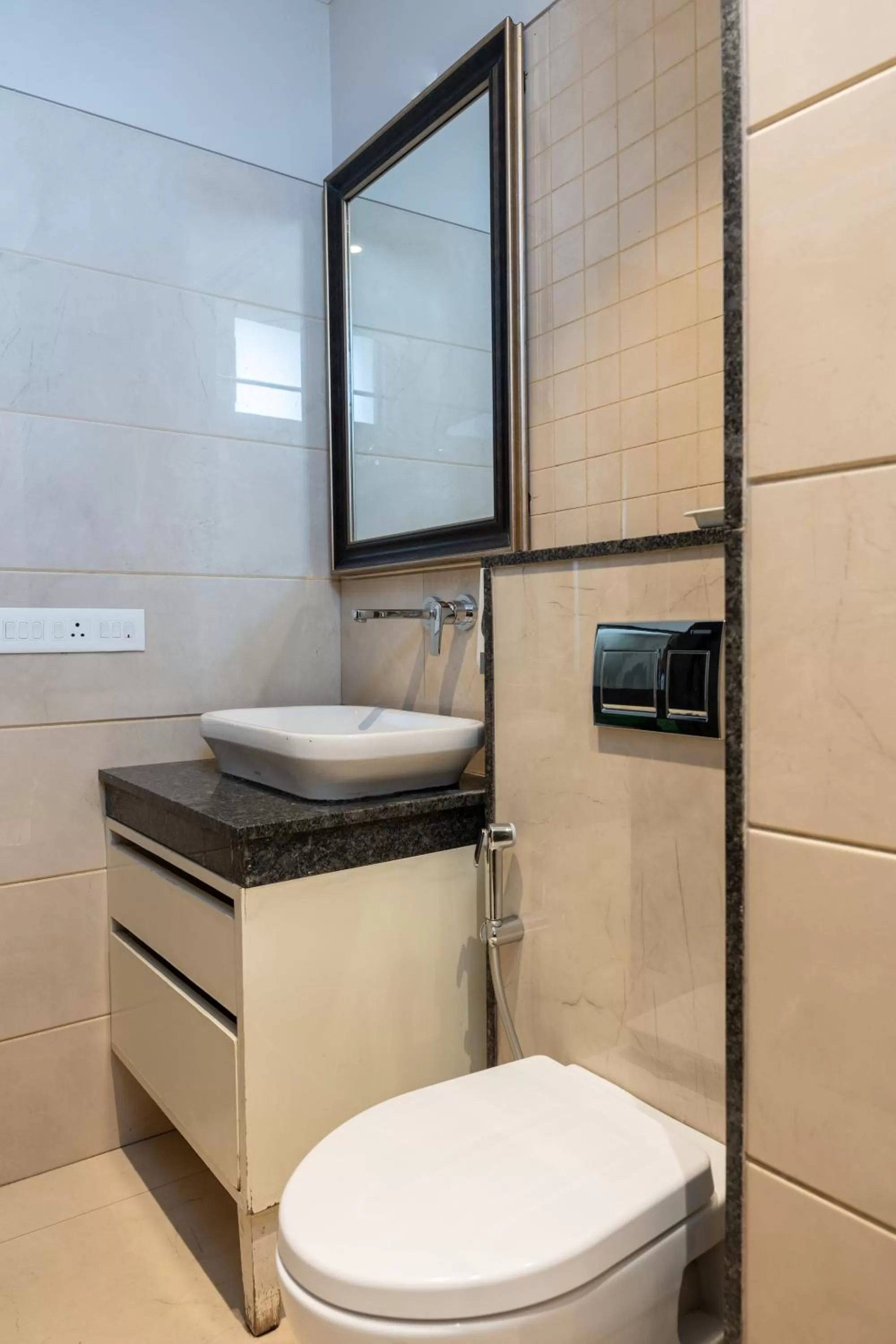 Toilet in Hotel Kasauli Regency Stags Not Allowed