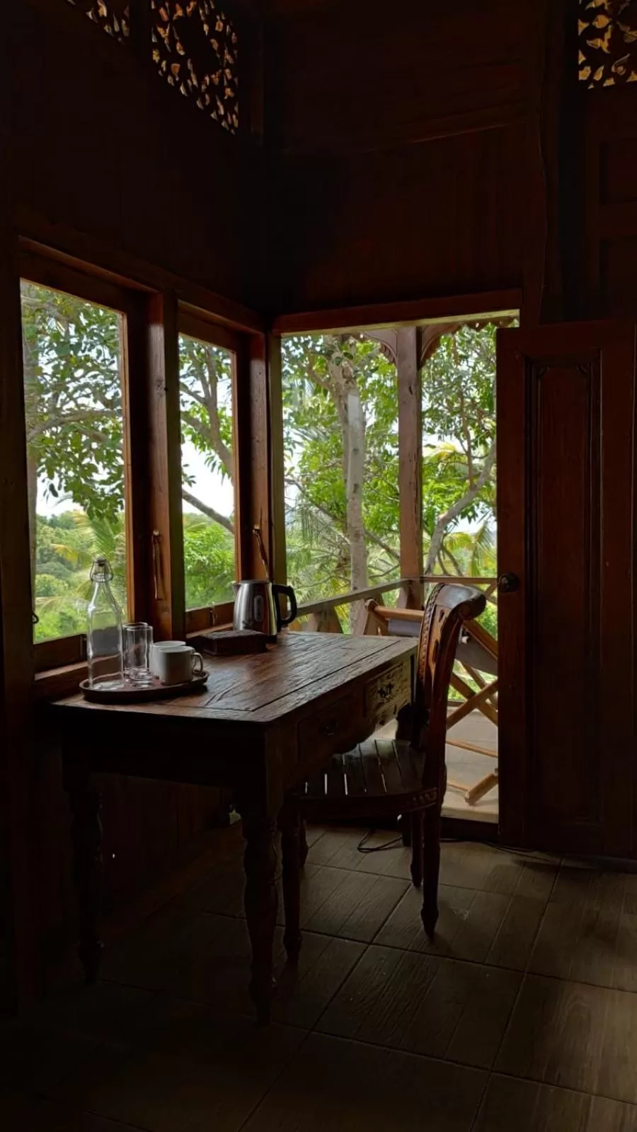 Seating area in Tanah Damai Hotel
