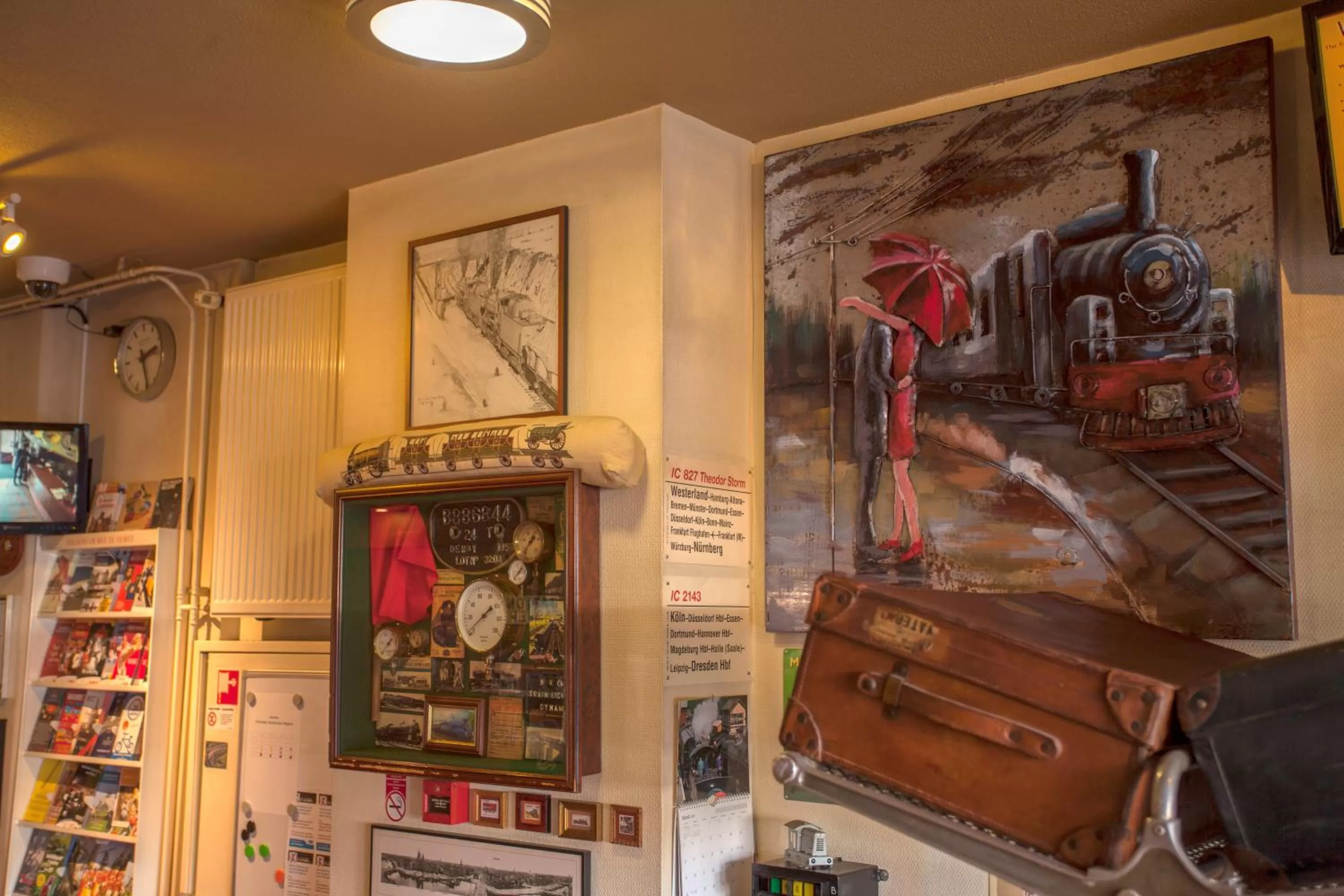 Lobby or reception in A-Train Hotel