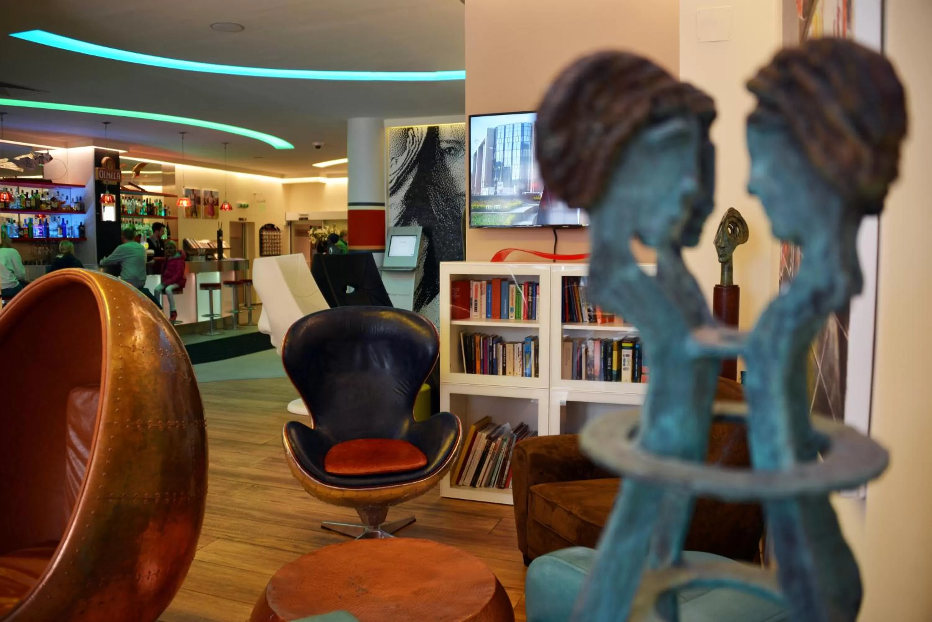 Lobby or reception in Arthotel Munich