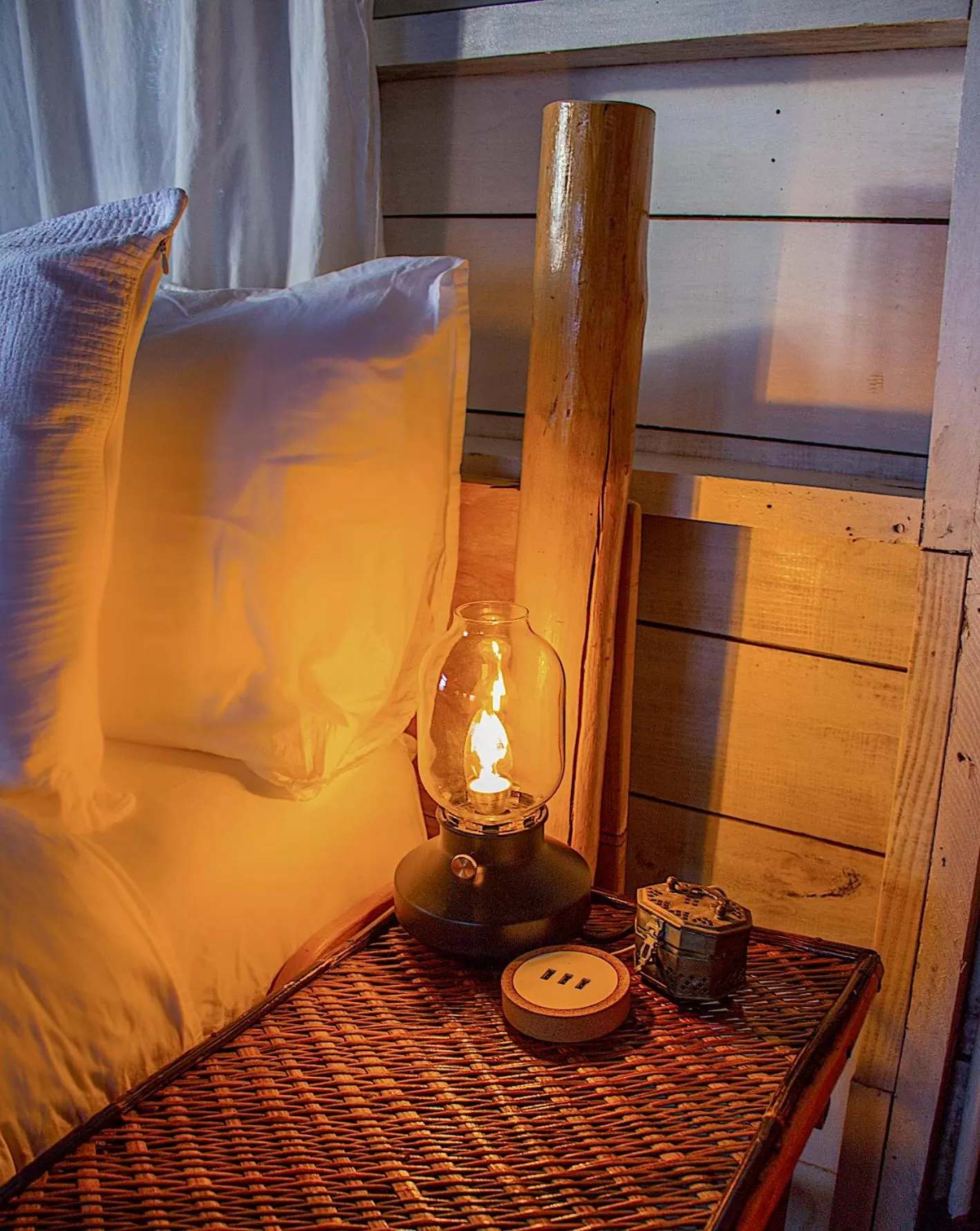 Bed in Casa Acuario Boutique Hotel