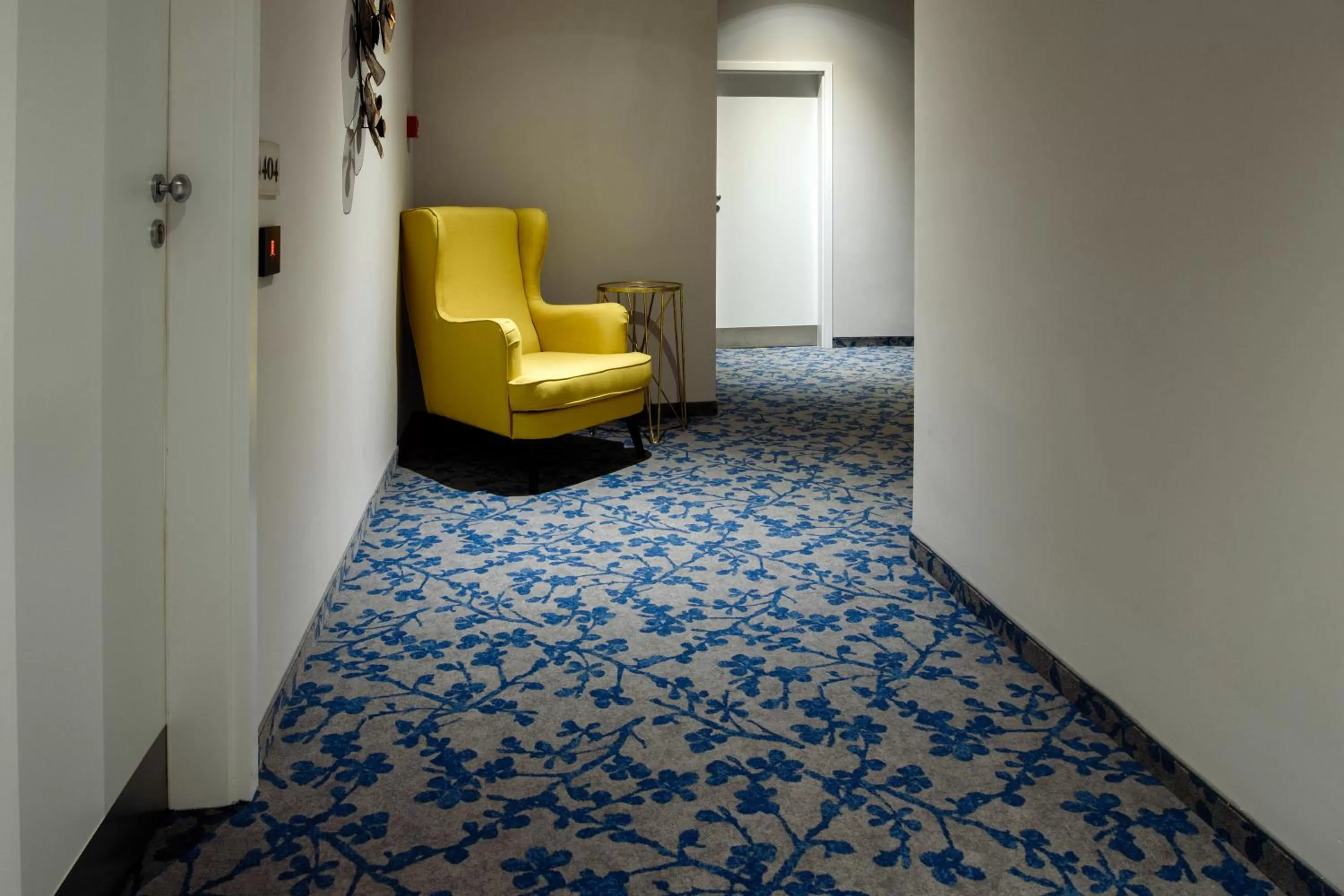 Seating area in New Era Hotel Old Town Party Zone Bucharest- parking with fee nearby - NOT at the hotel !