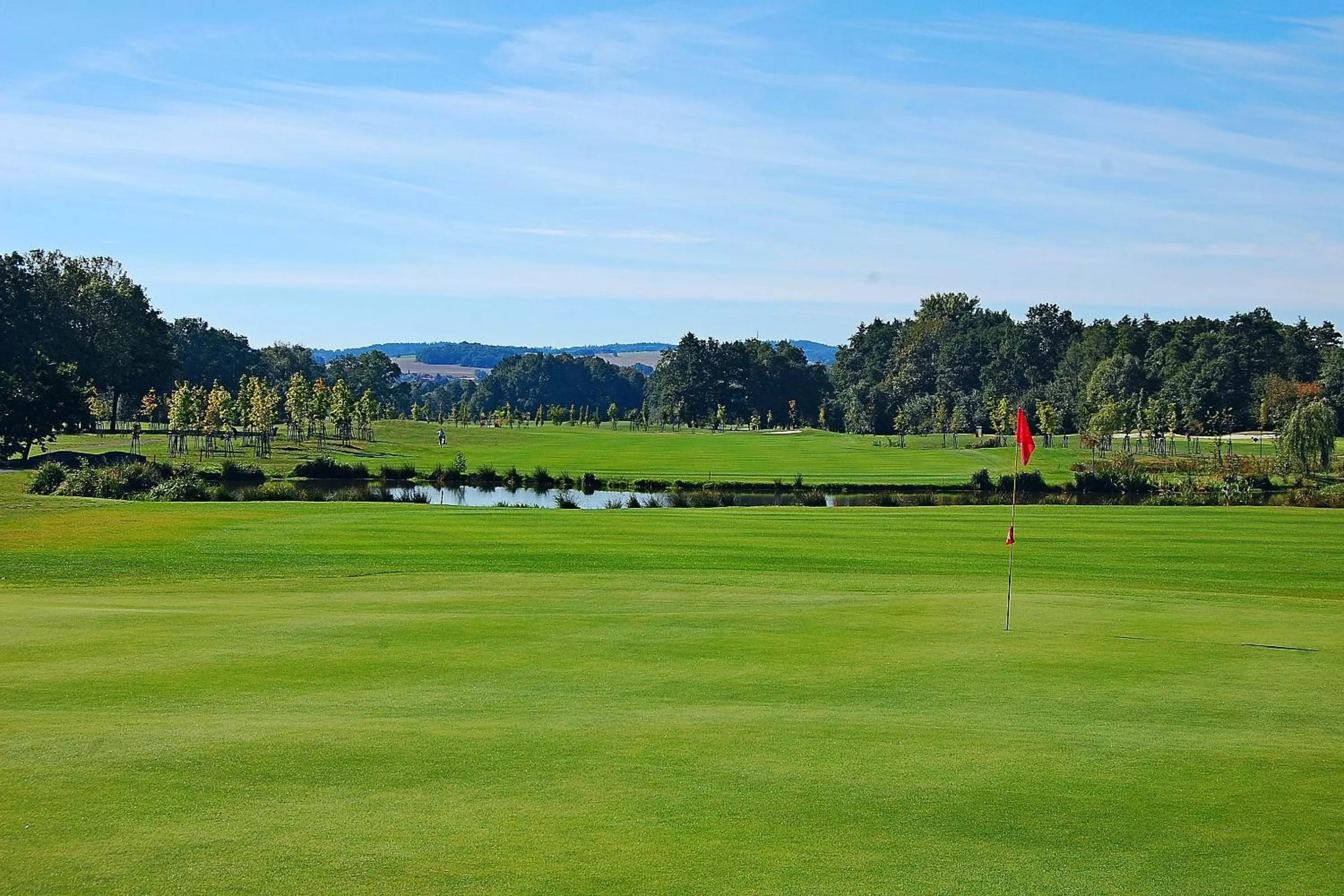 Golfcourse, Garden in Silesia Golf Resort Kravaře