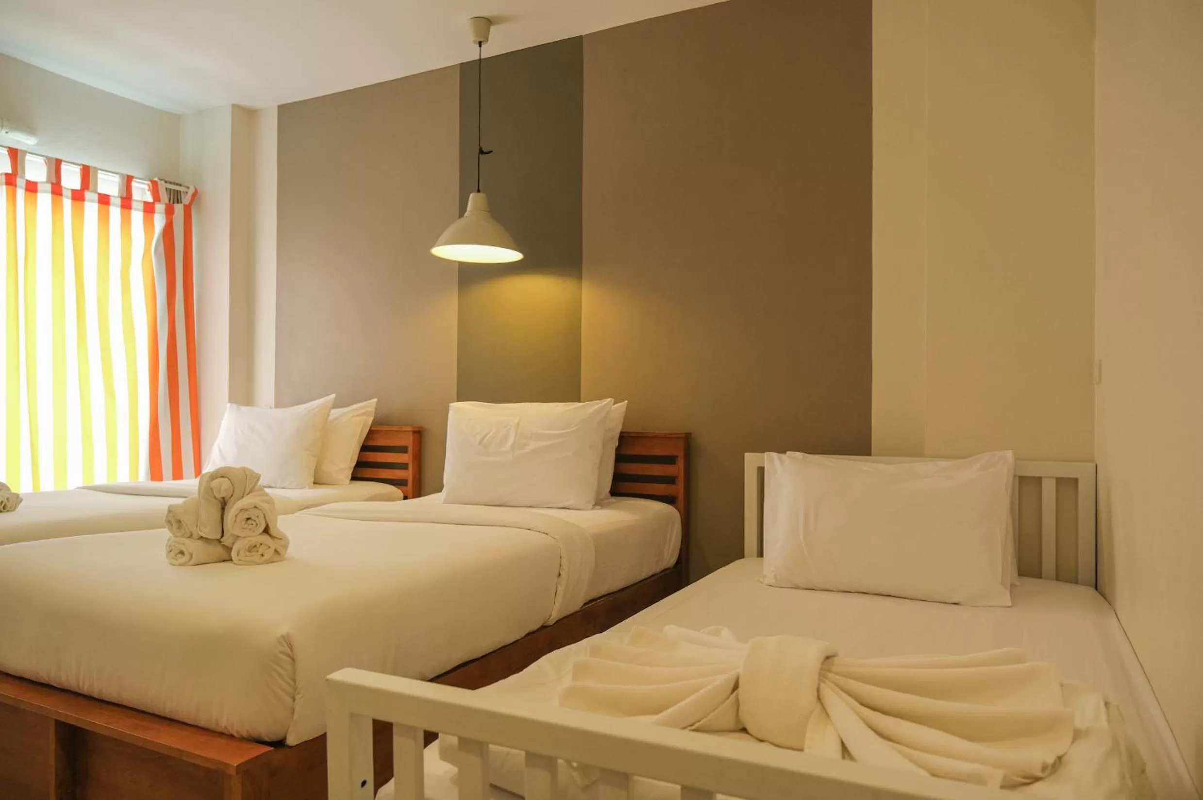 Bed in Krabi Pitta House