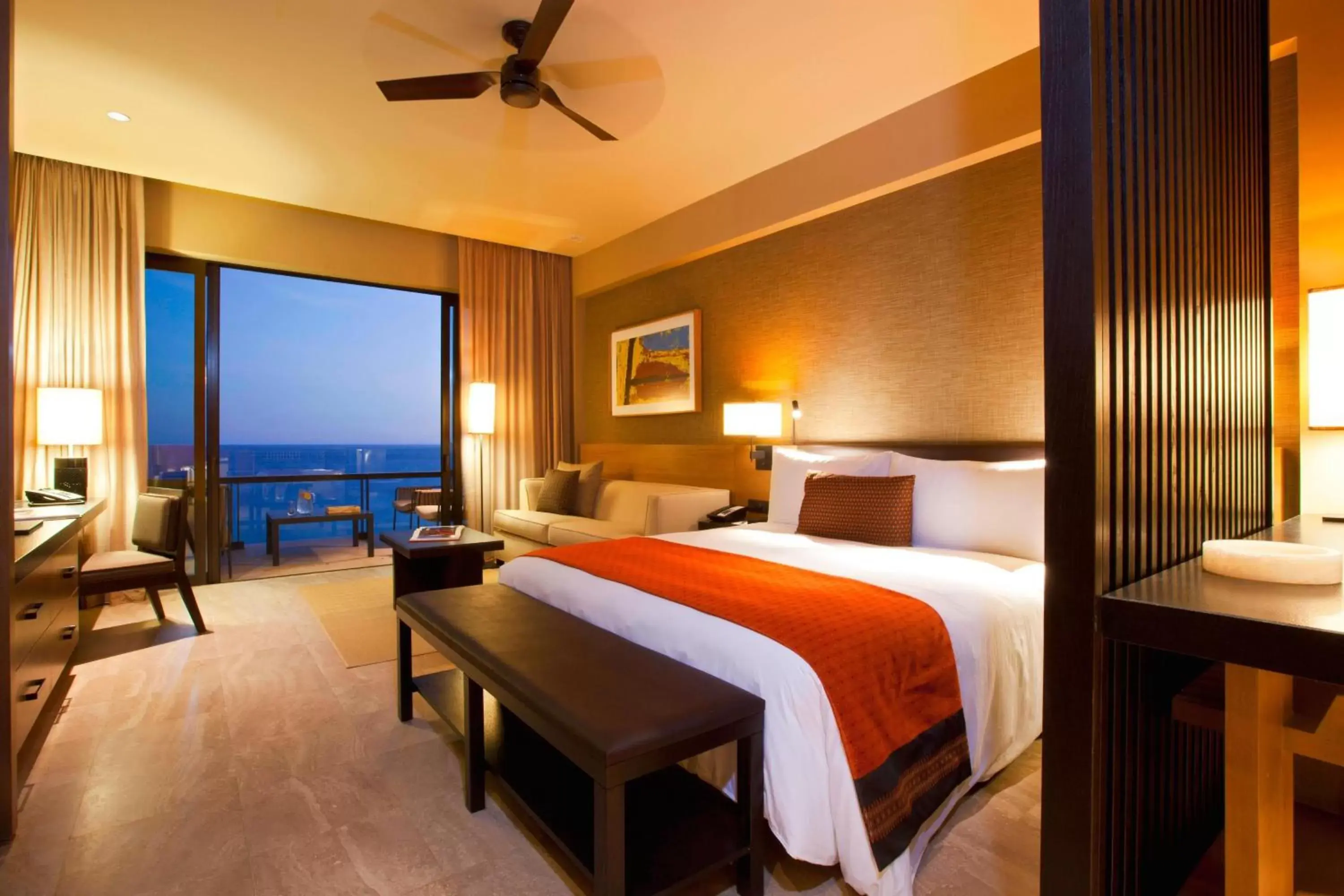 Deluxe Ocean Front, Guest room, 1 King Bed, Balcony in JW Marriott Los Cabos Beach Resort & Spa Deluxe Ocean Front, Guest room, 1 King Bed, Balcony in JW Marriott Los Cabos Beach Resort & Spa