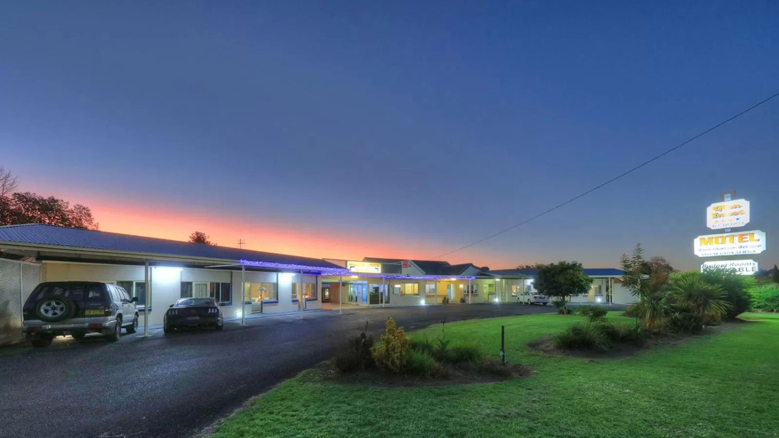 Property building in Glen Innes Motel