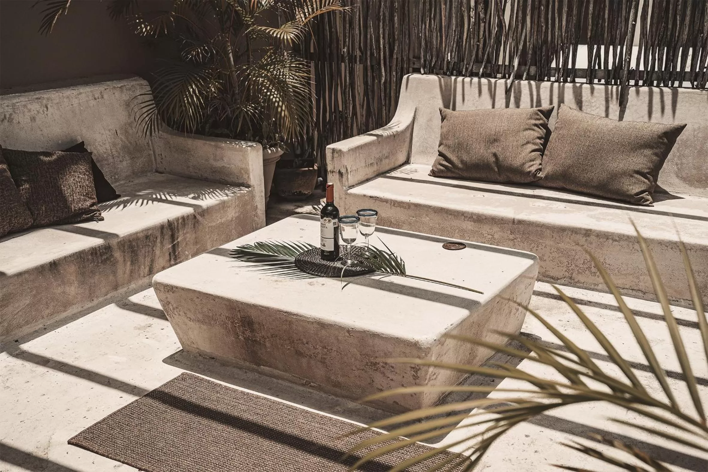 Balcony/Terrace in Boutique Hotel Posada 06 Tulum