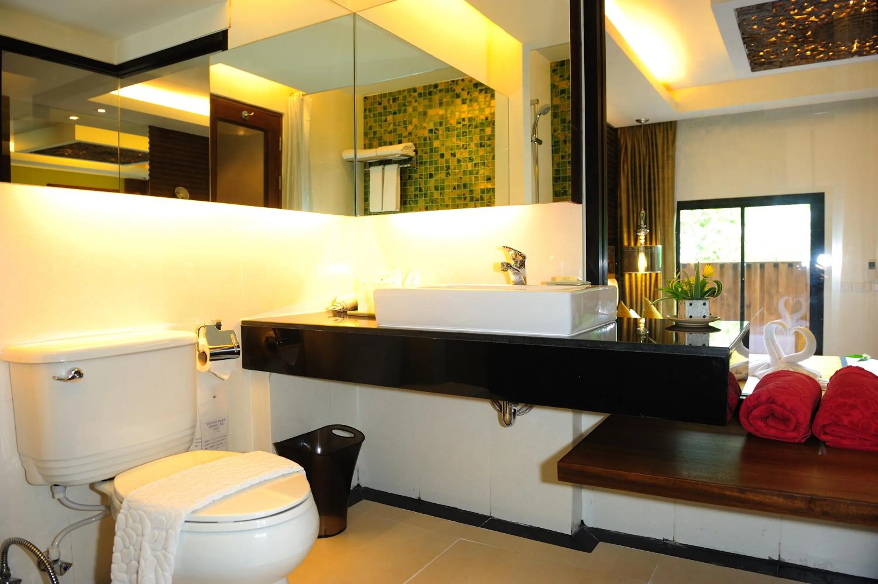 Bathroom in Peach Hill Resort - SHA Extra Plus