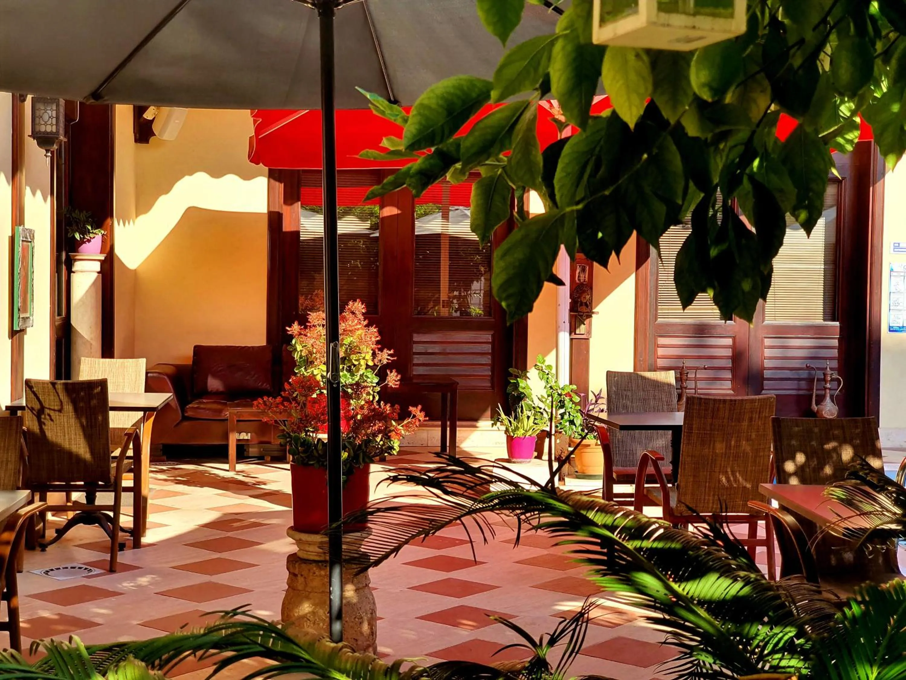 Patio in Eski Masal Hotel - Special Class