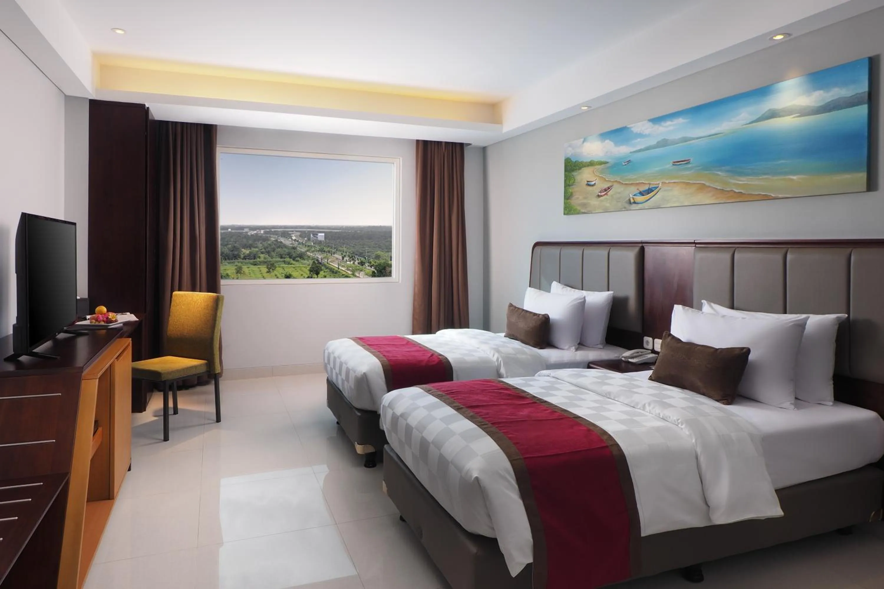 Bedroom, Bed in d'primahotel Kualanamu Airport Medan