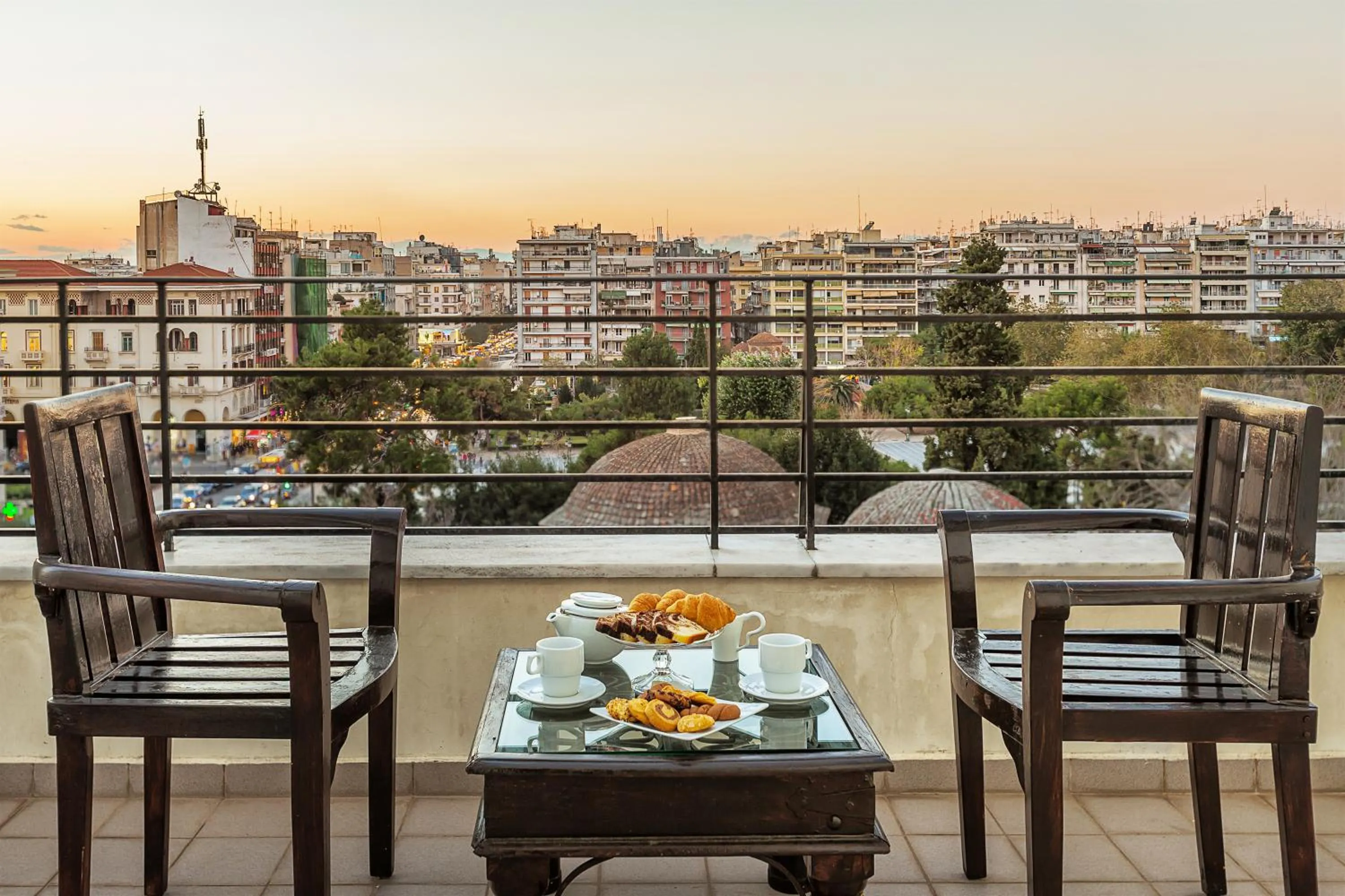Balcony/Terrace in Egnatia Palace Hotel & Spa