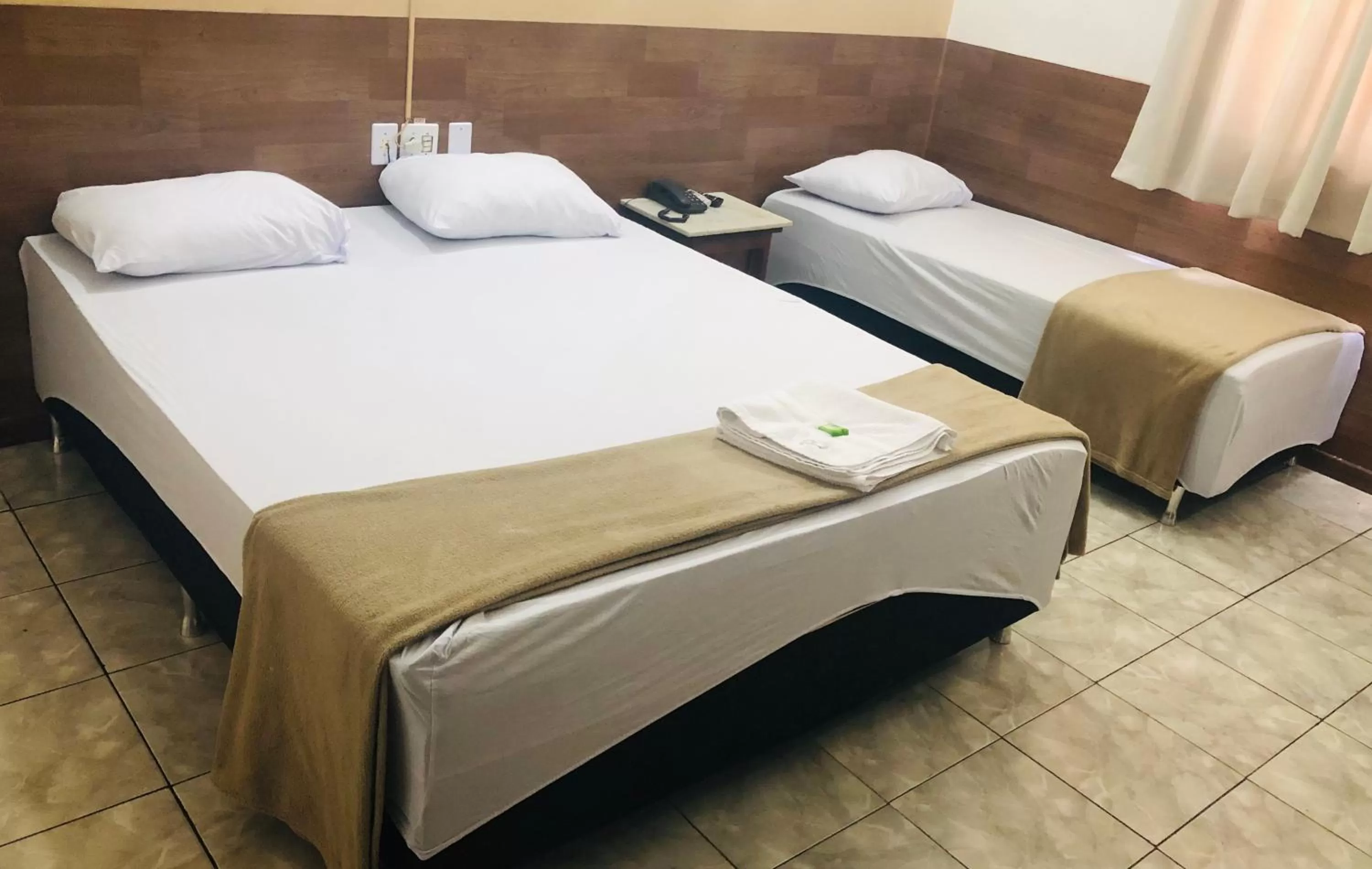 Bed in Bento palace hotel