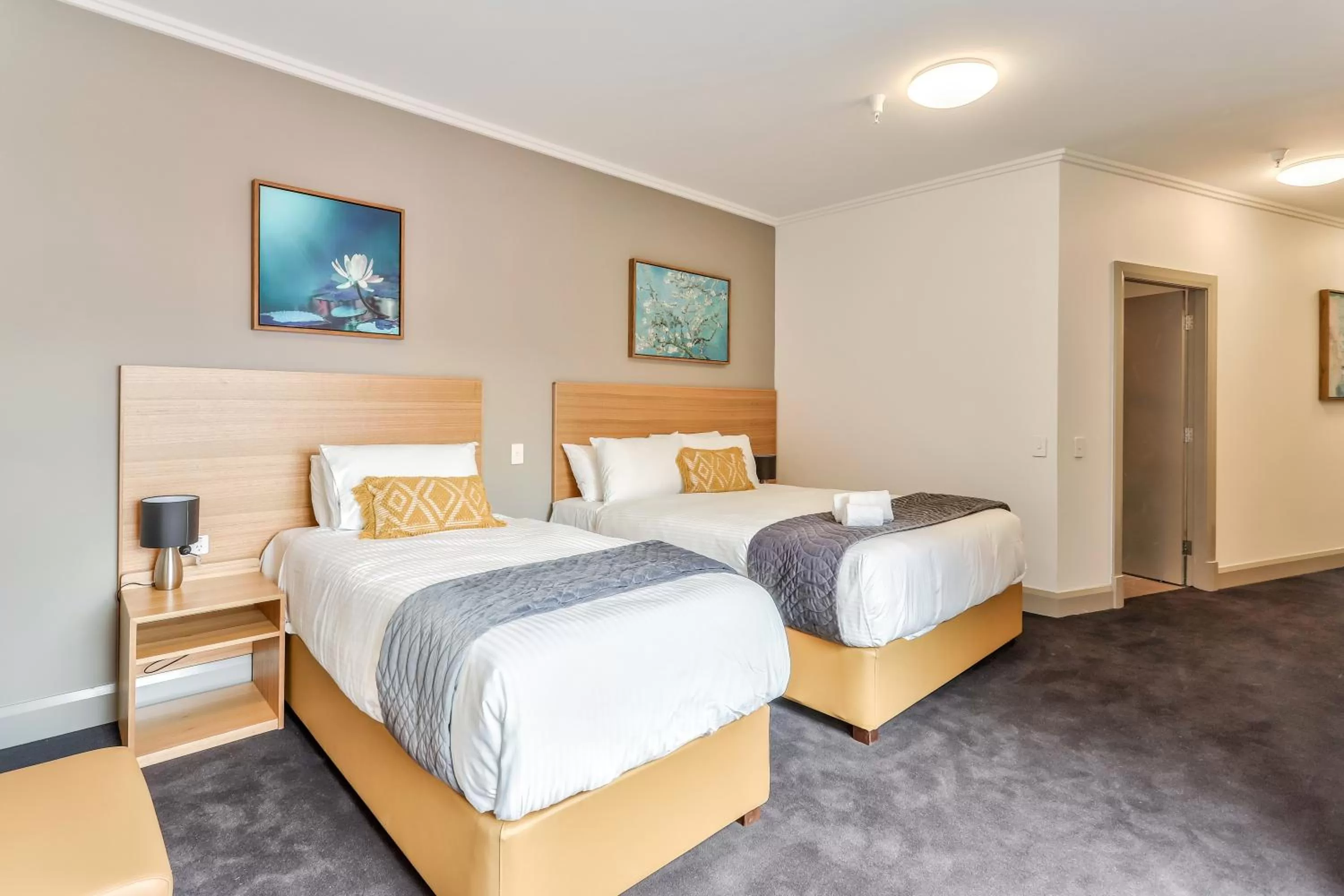 Bed in Meridian Hotel Hurstville