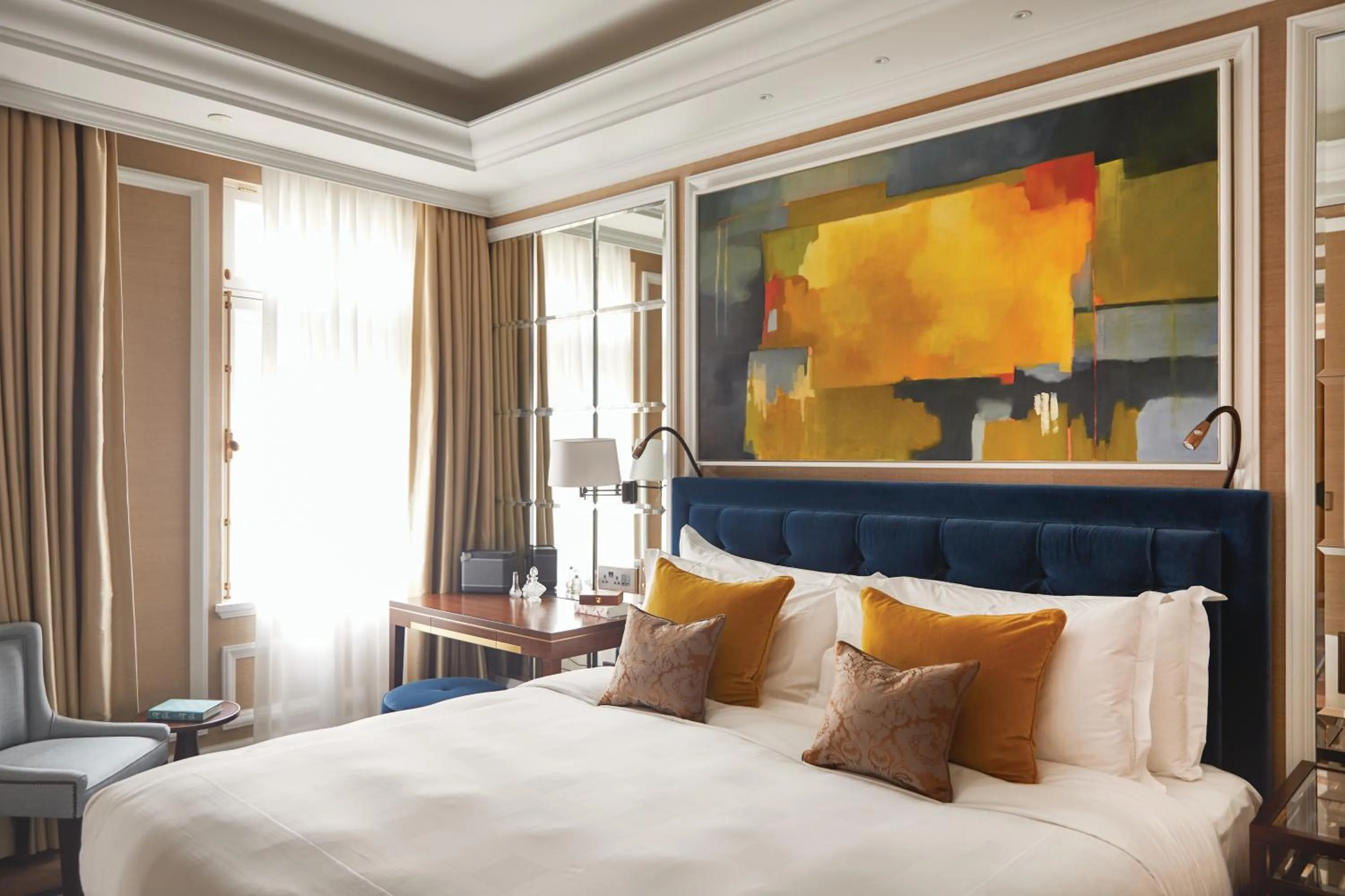 Bed in The Cadogan, A Belmond Hotel, London