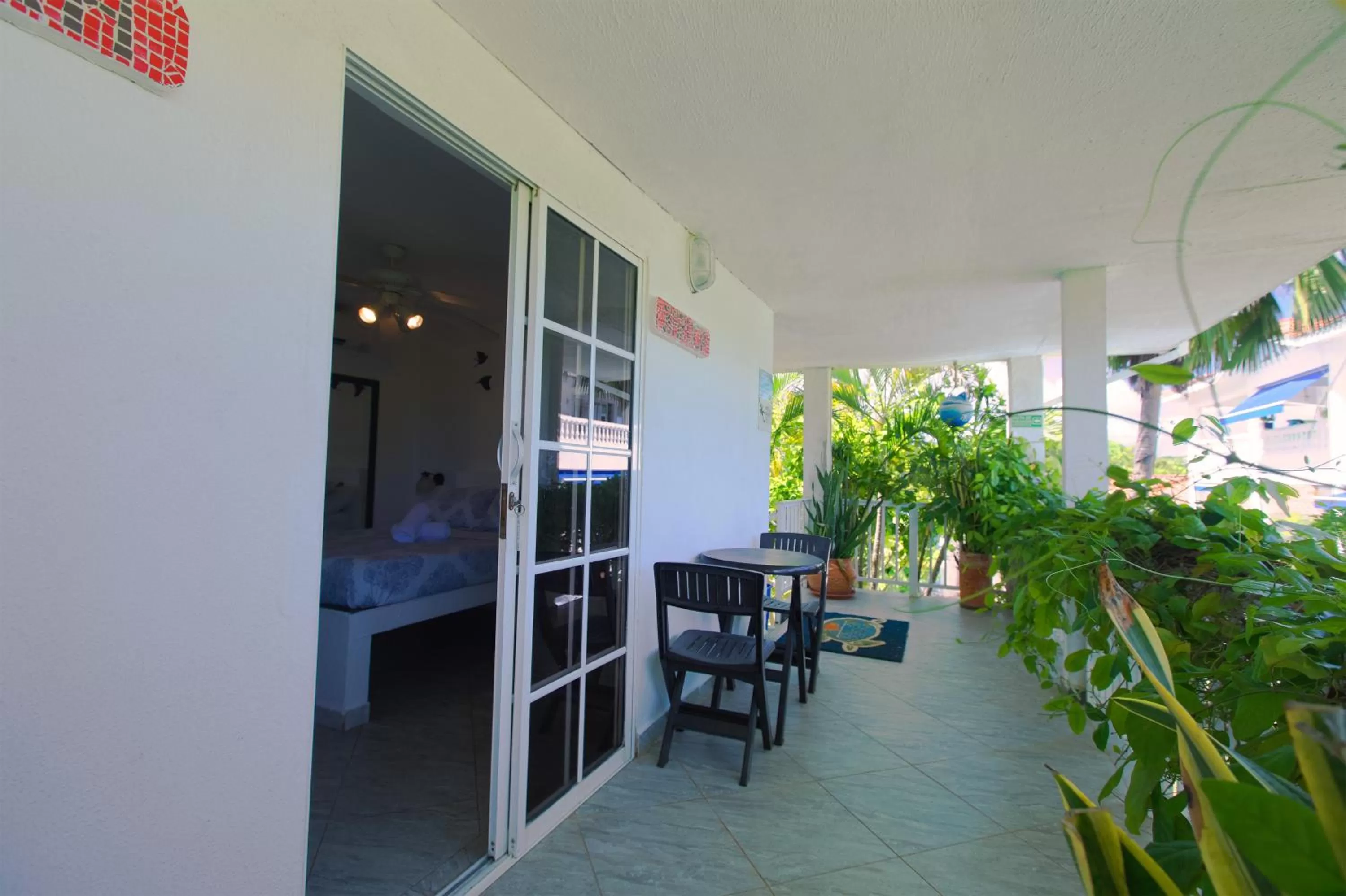 Balcony/Terrace in Hosteria Mar y Sol