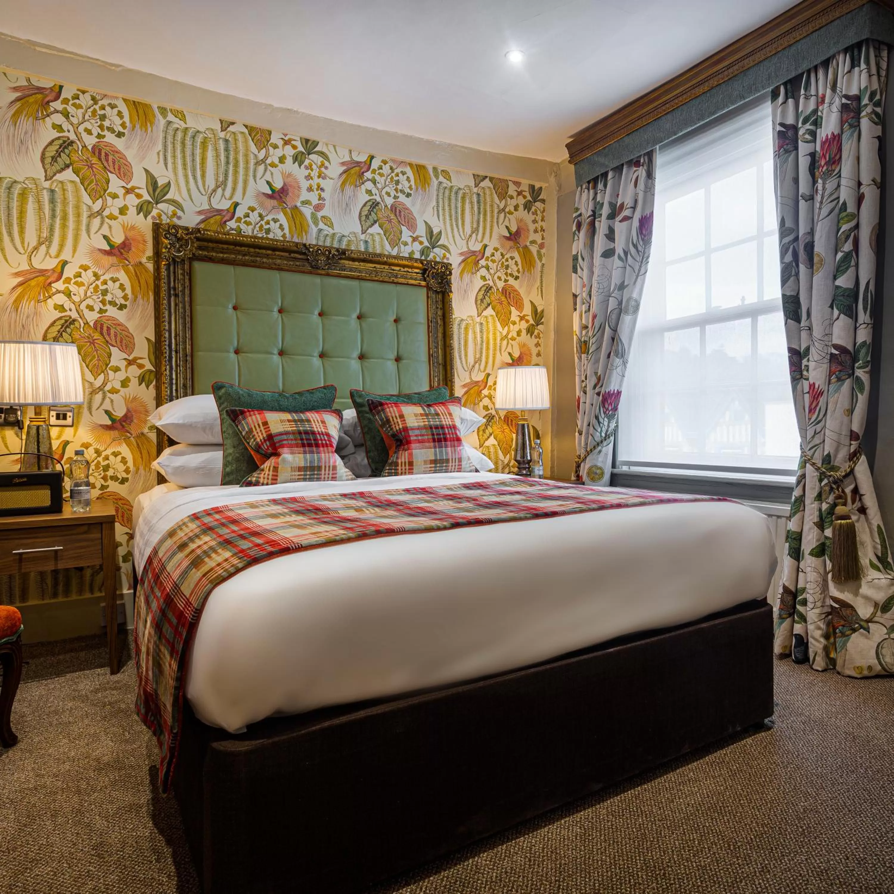 Bedroom, Bed in The Feathers Hotel, Ledbury - The Coaching Inn Group