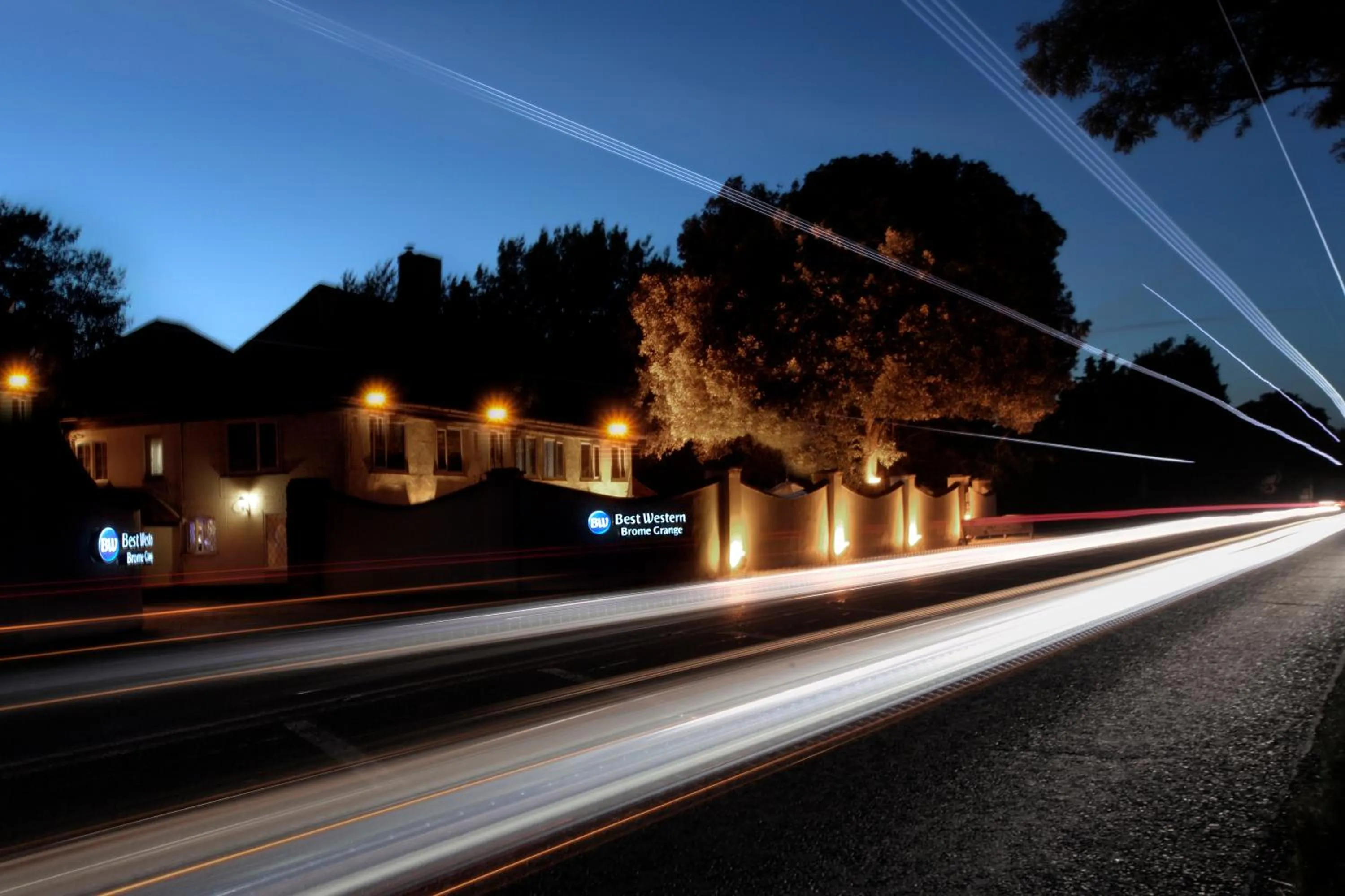Facade/entrance in Best Western Brome Grange Hotel