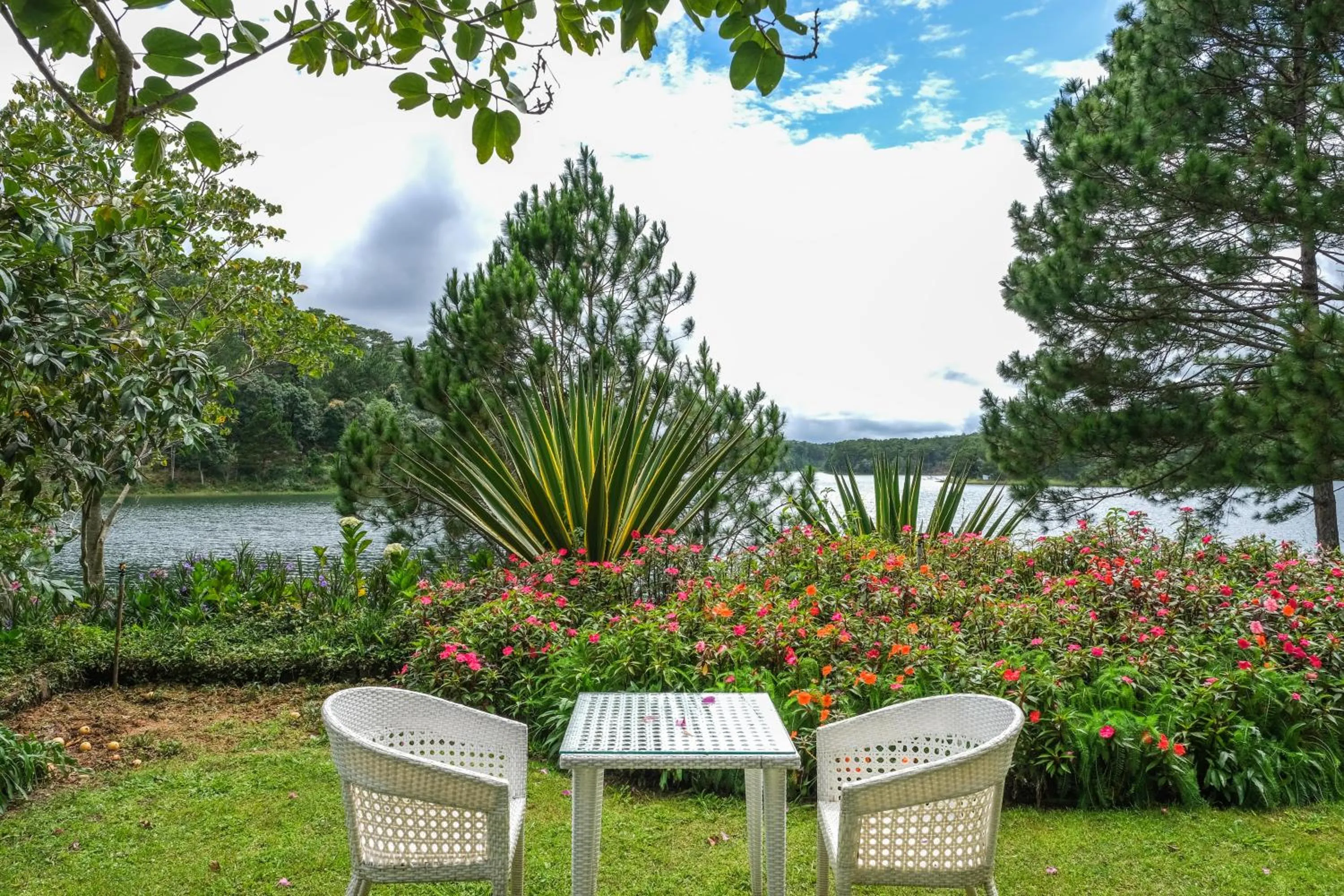 Lake view in Binh An Village Resort