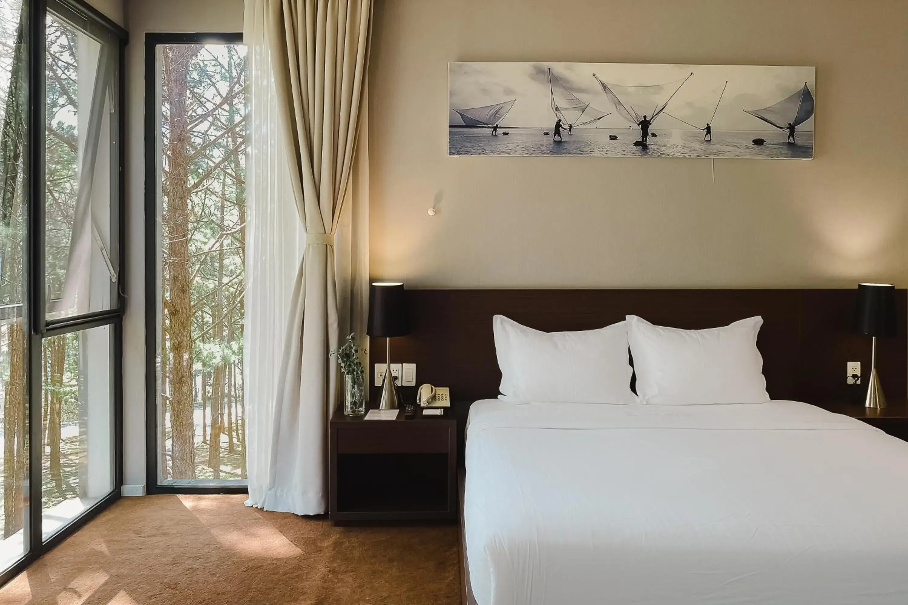 Deluxe Double Room in Terracotta Hotel & Resort Dalat Deluxe Double Room in Terracotta Hotel & Resort Dalat