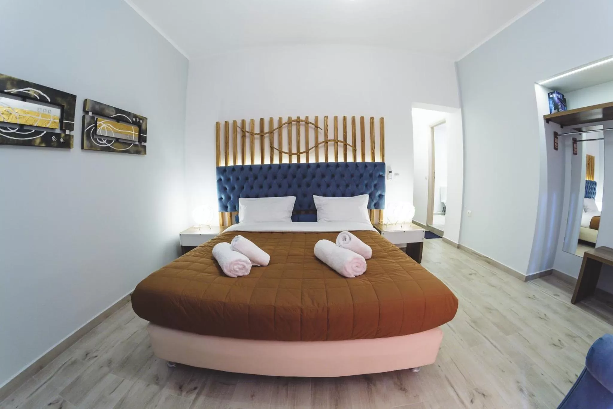 Bed in Dome Rooms Downtown