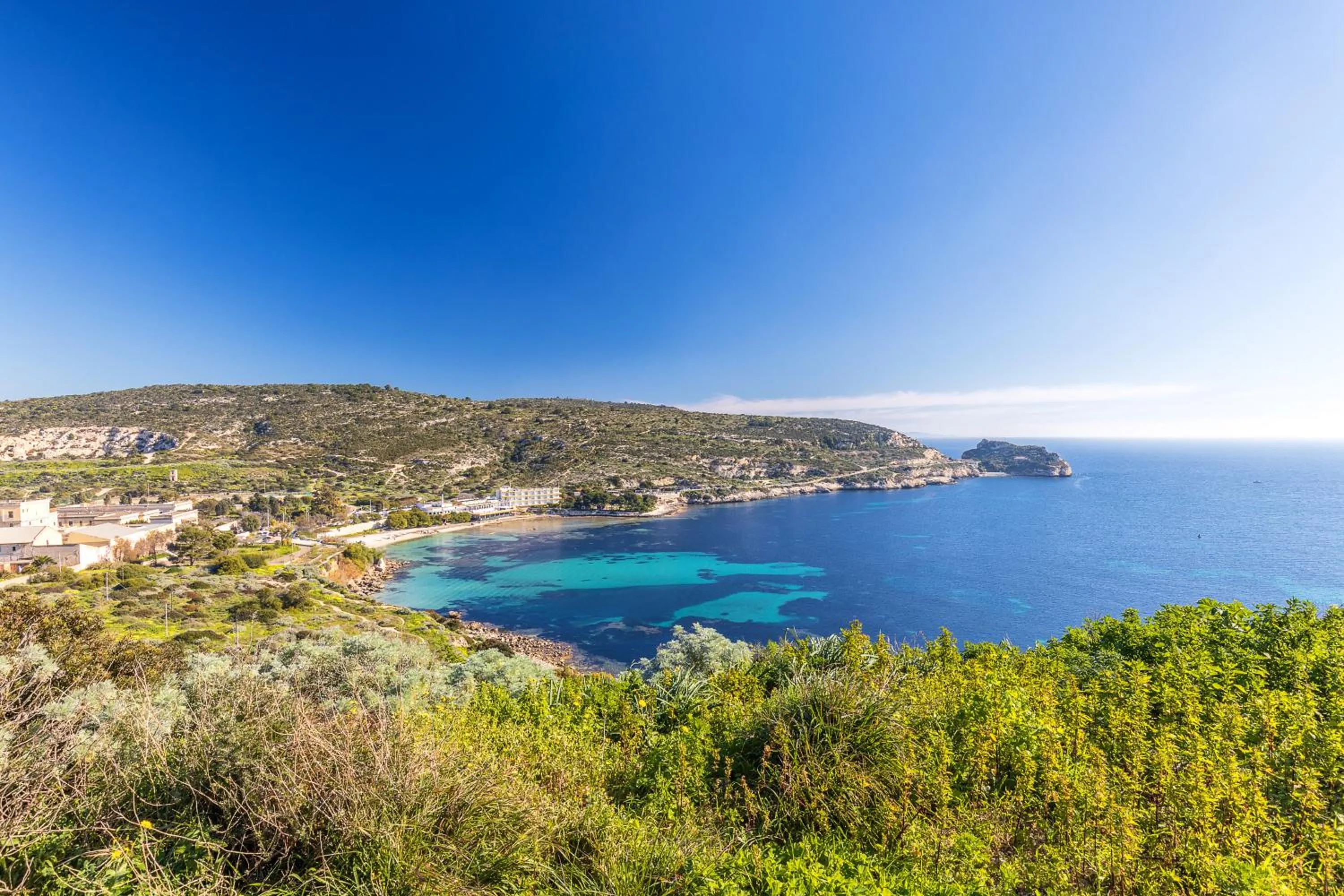 Mountain view in Hotel Calamosca